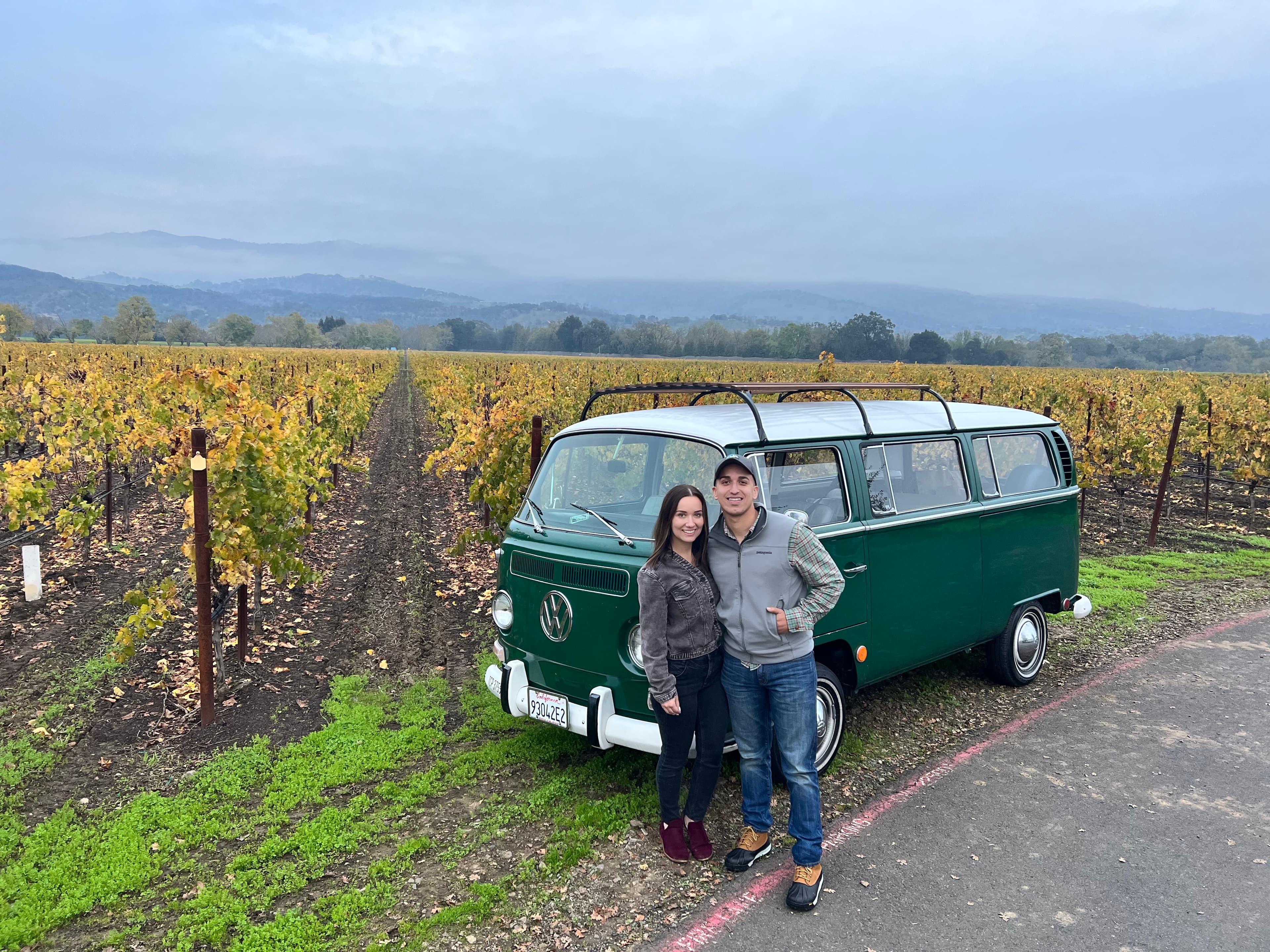 Picture of Daniel with Volkswagen Type 2