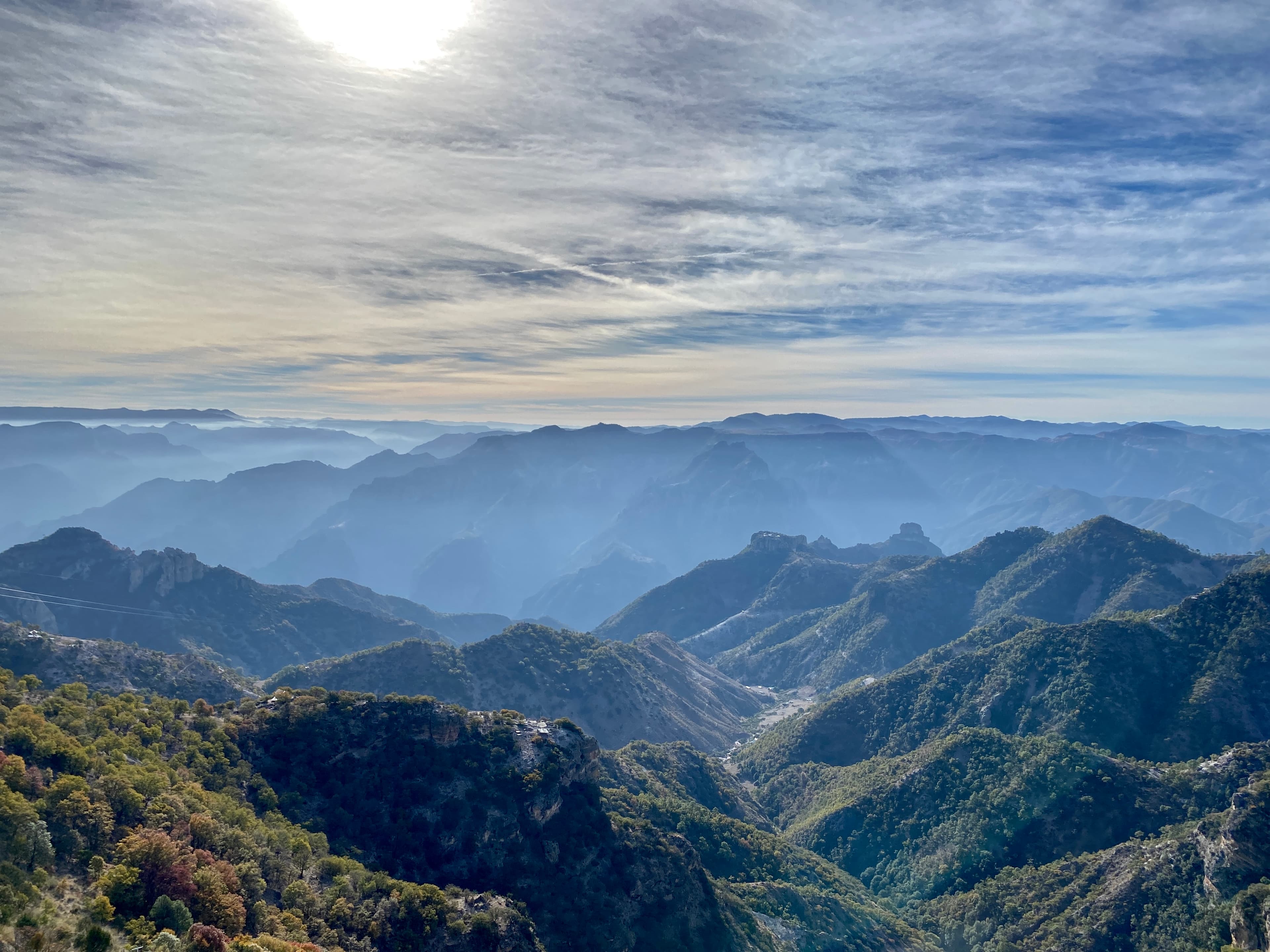 mountains view