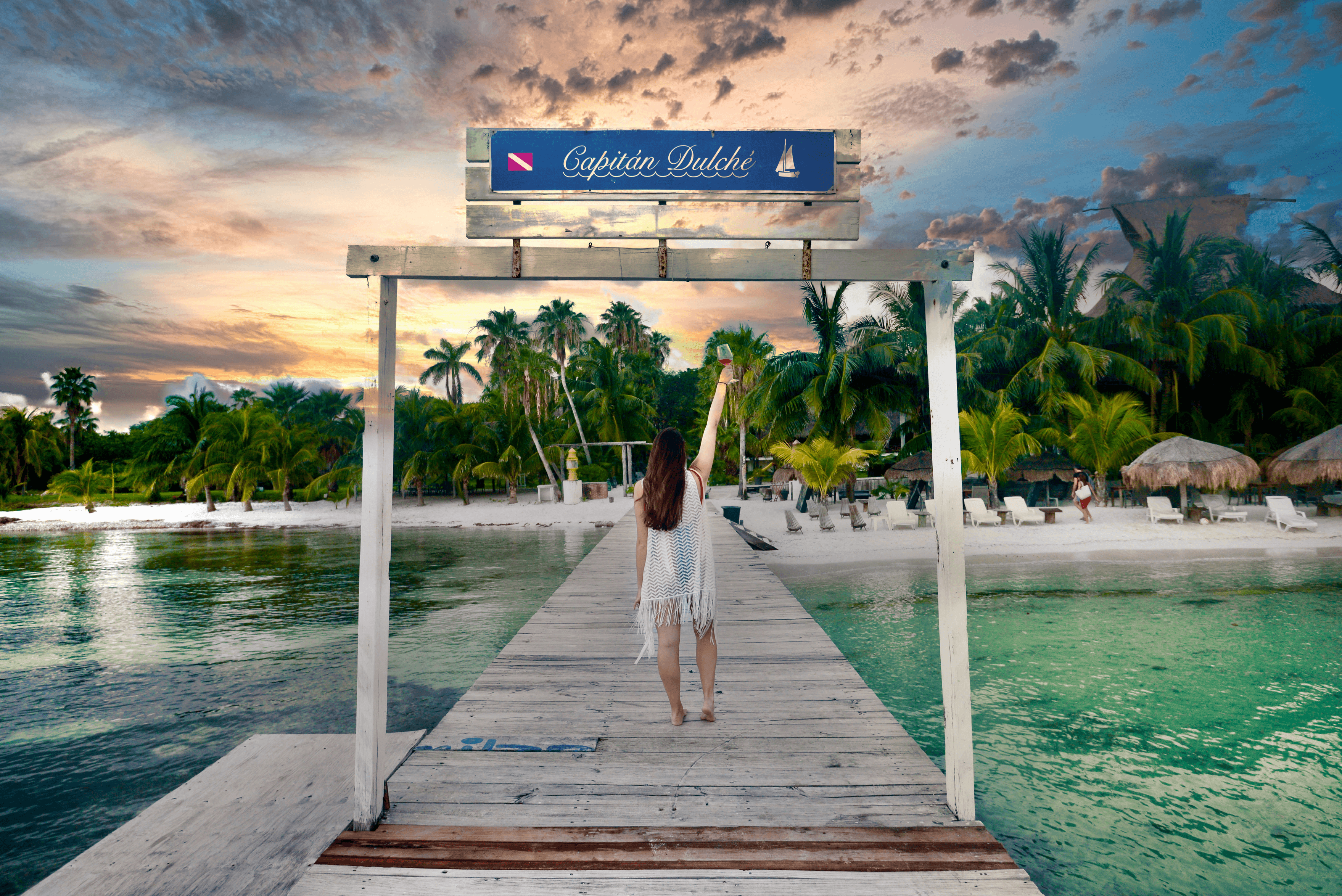 Travel advisor posing