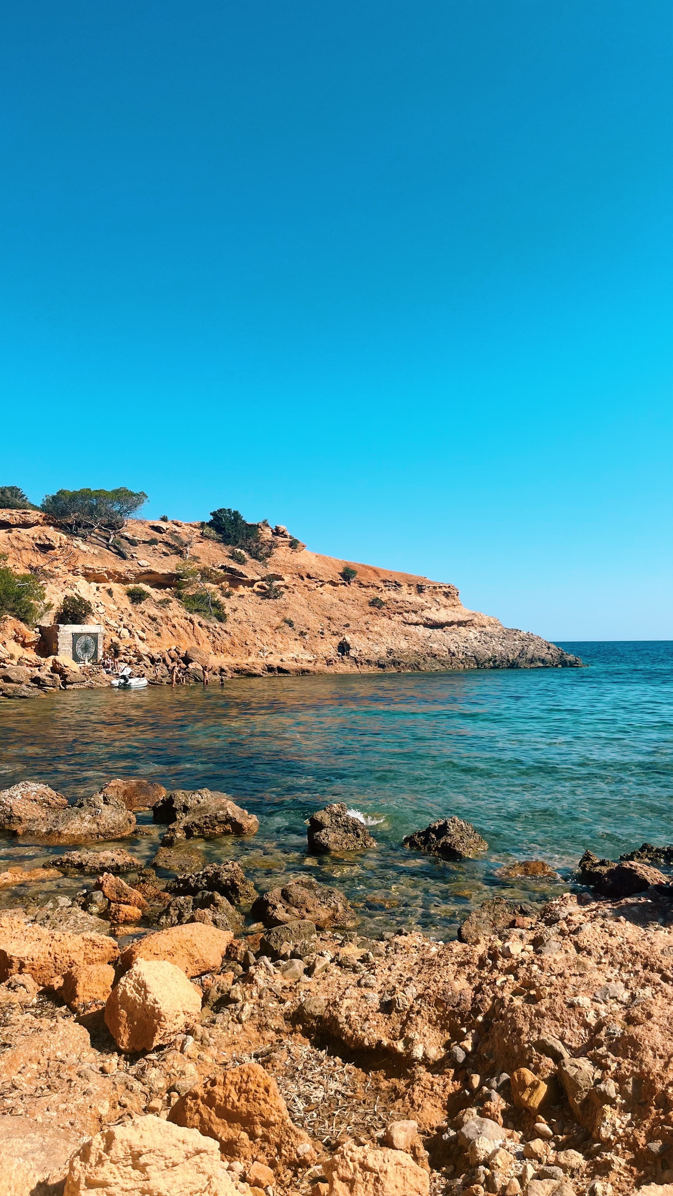 Sea and sea side view