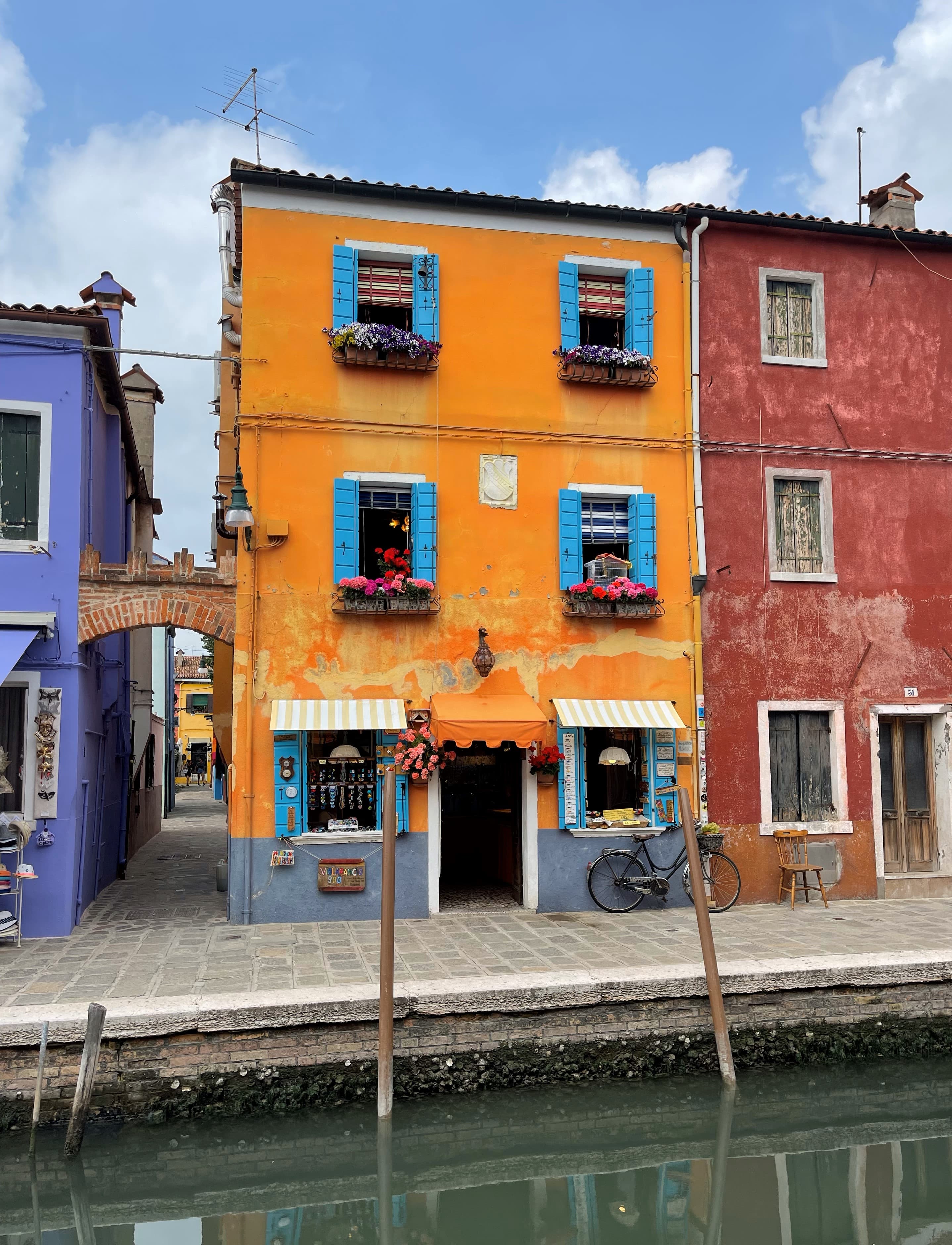 Colorful buildings