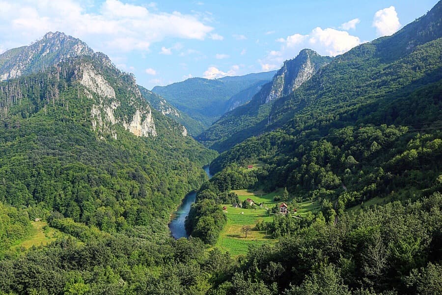 Beautiful view of the mountains