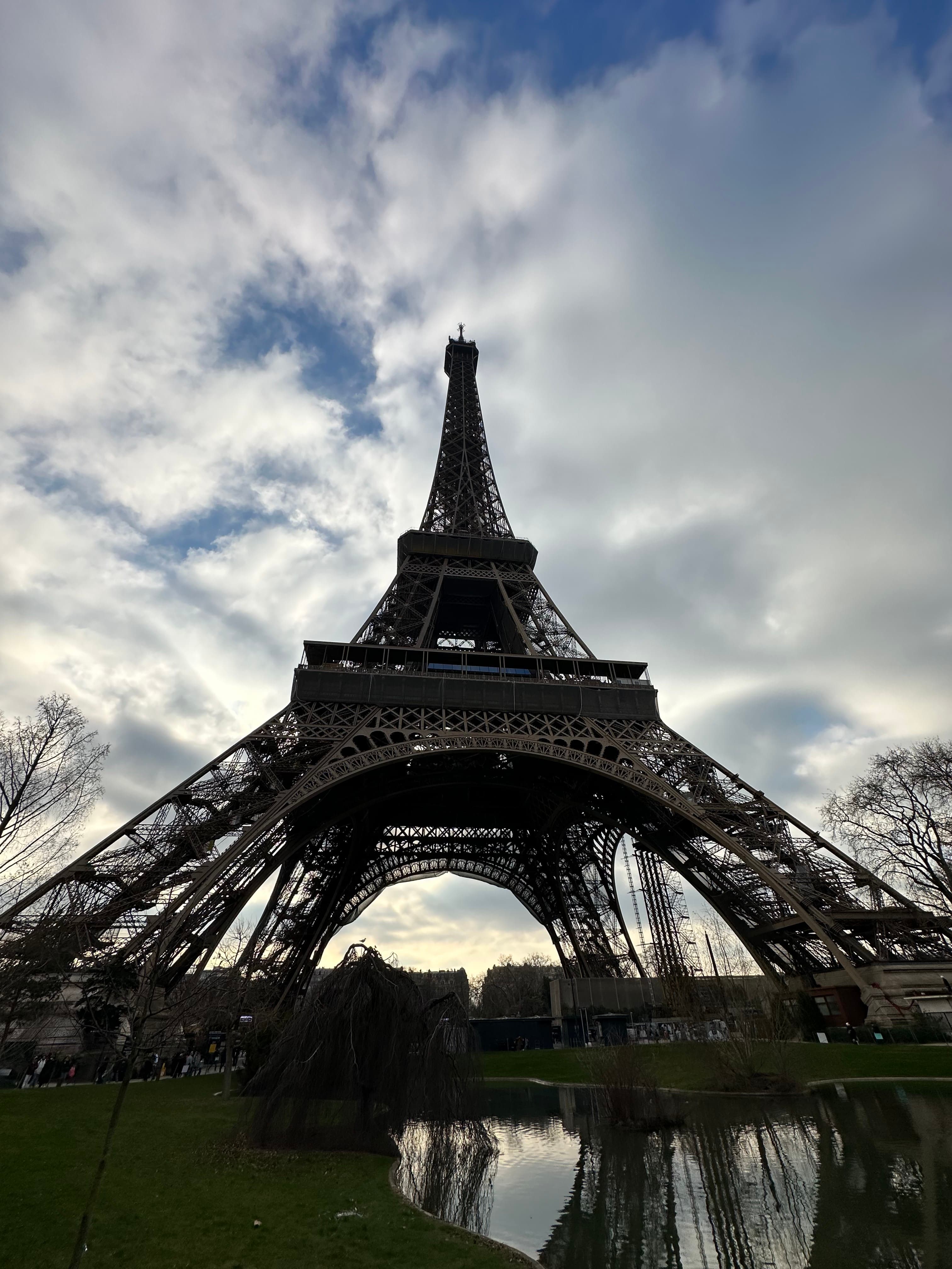 View of Eiffel tower