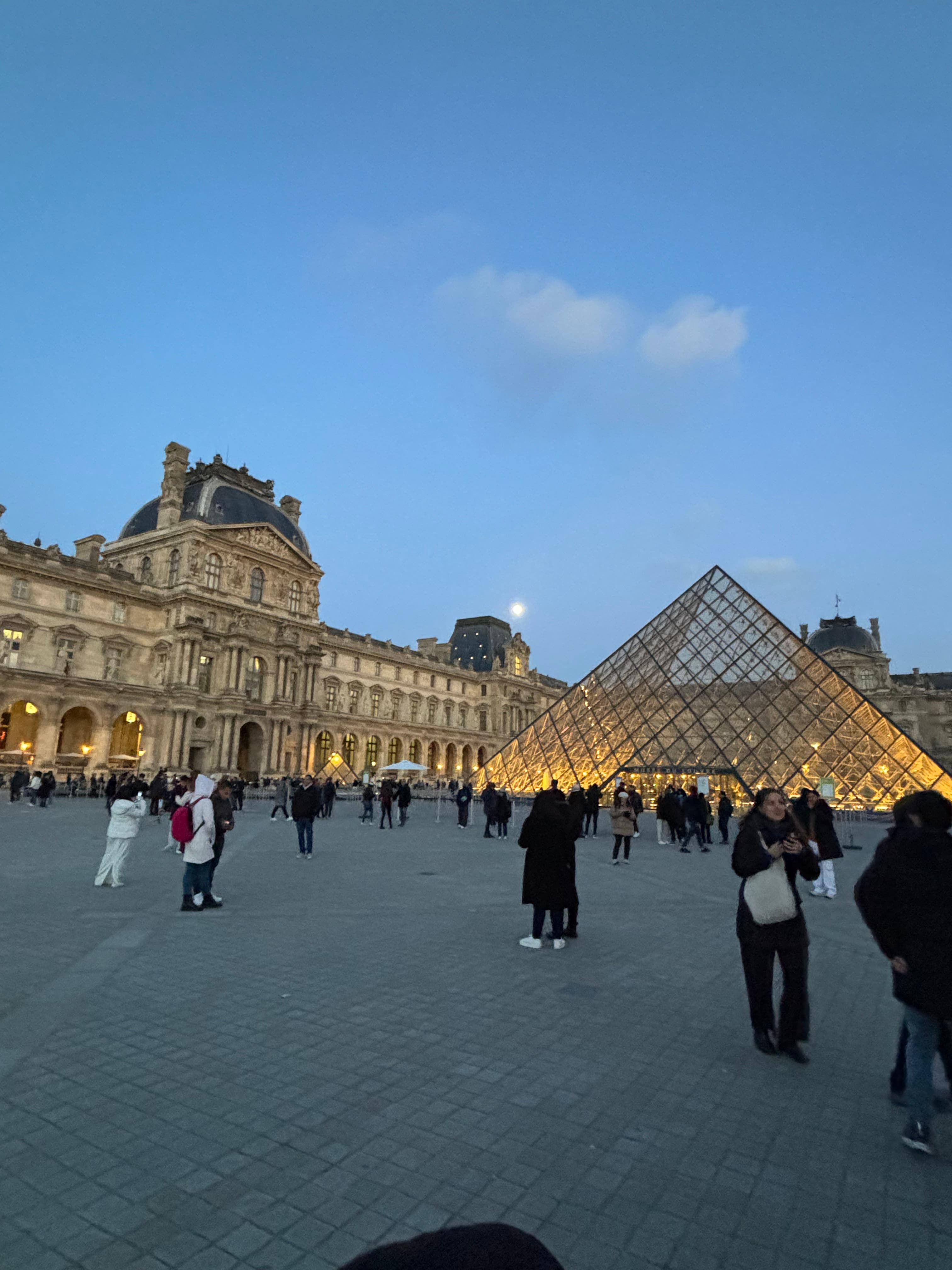 Visiting the Louvre Museum
