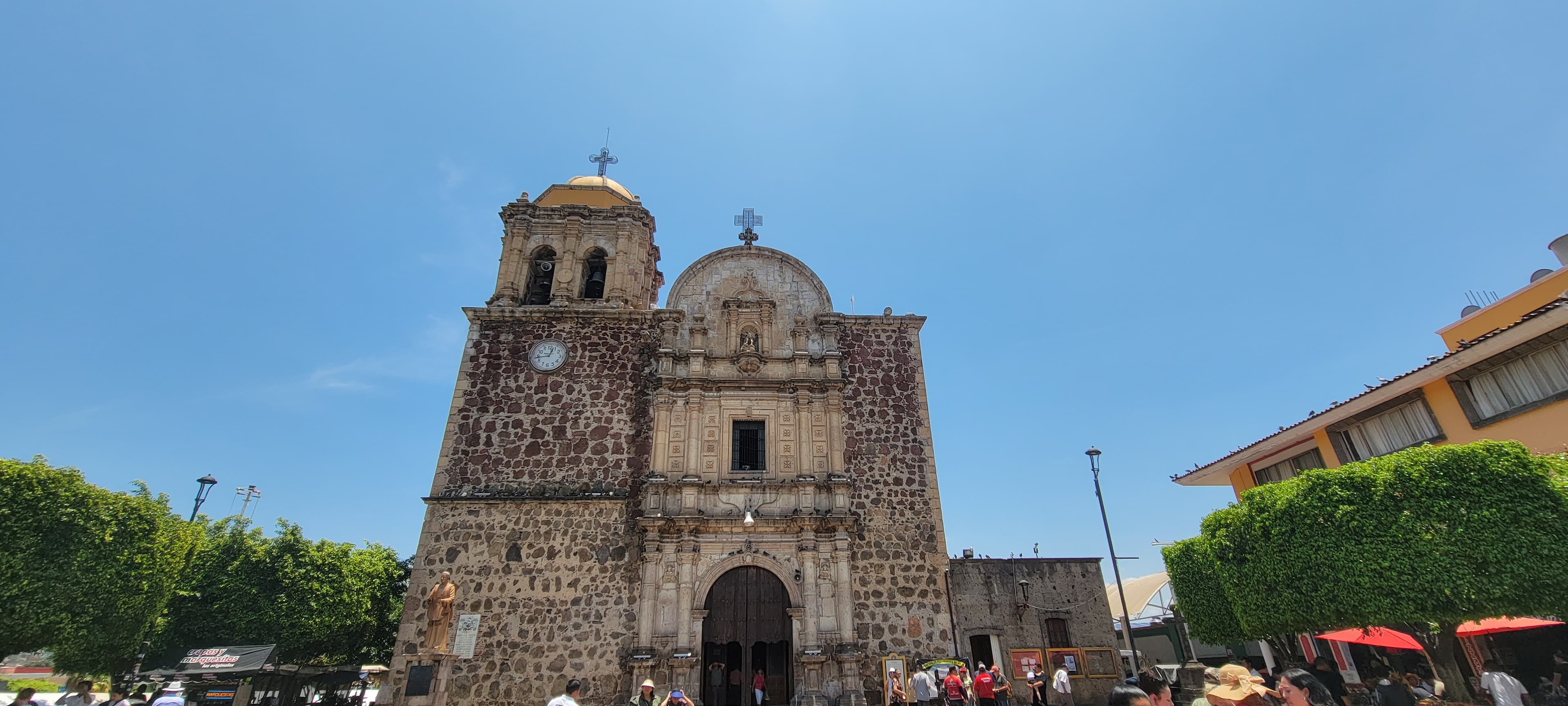 View of Tequila Mexico Church