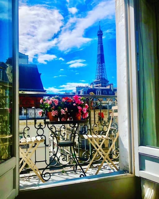 A beautiful view from window