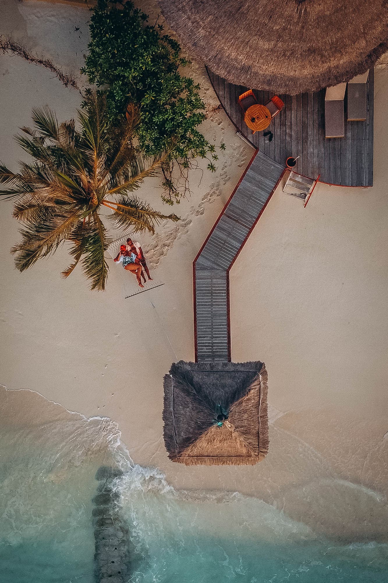 Beautiful view of beach resort