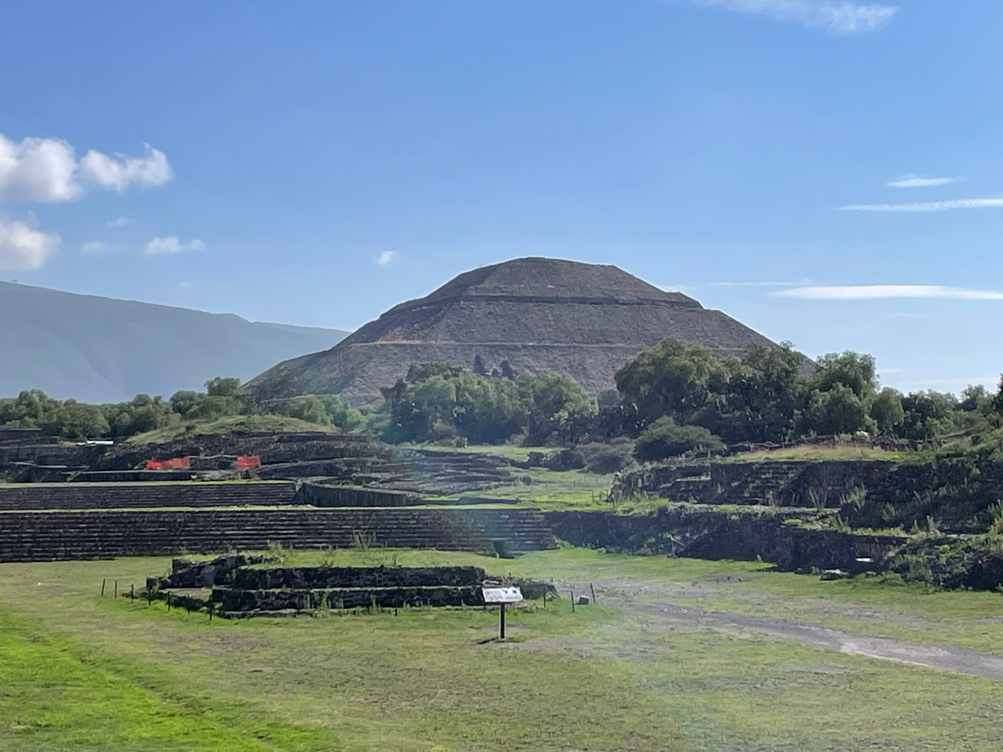 Beautiful landscape and clear sky