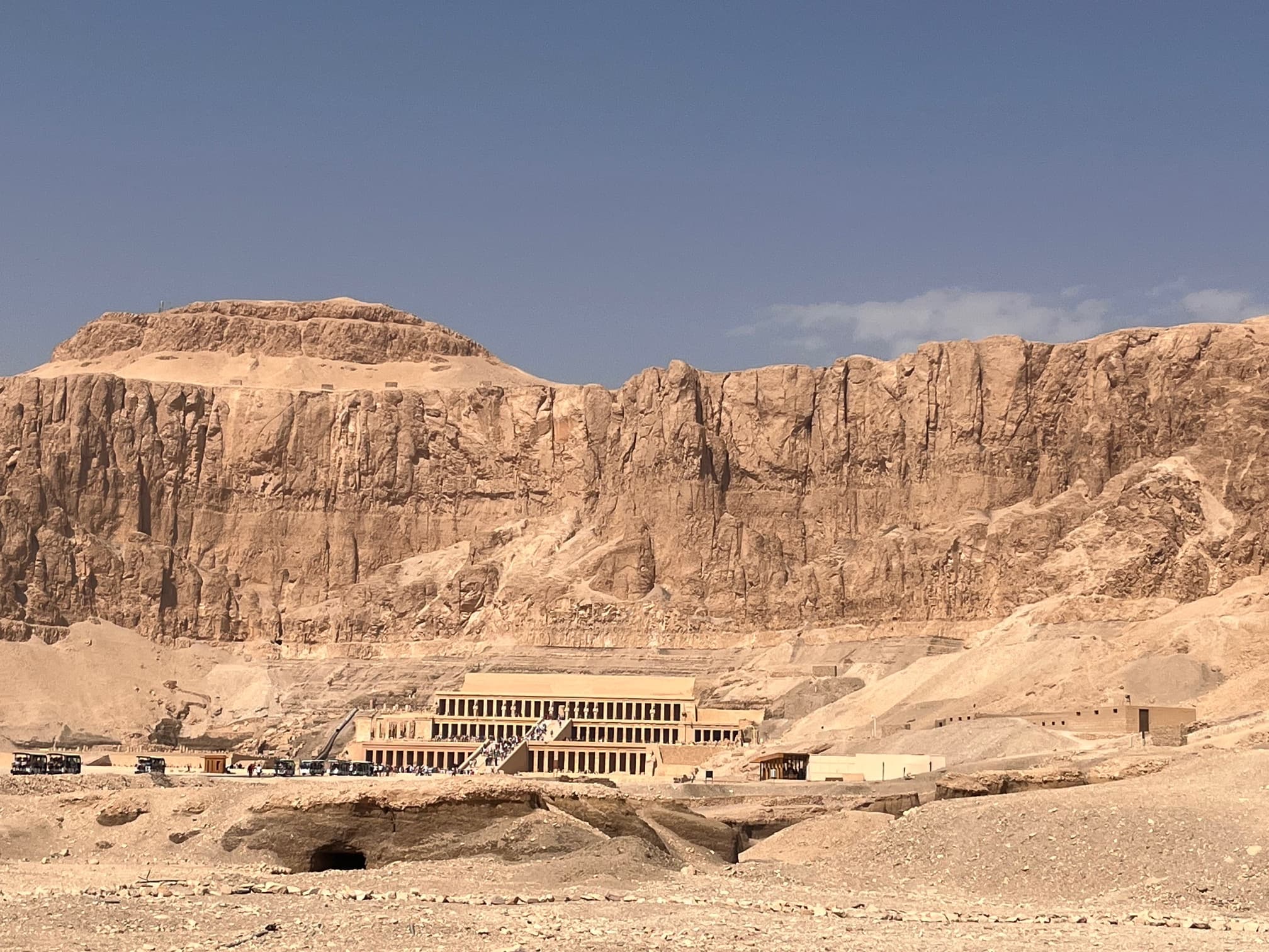 The Mortuary Temple of Hatshepsut in Egypt
