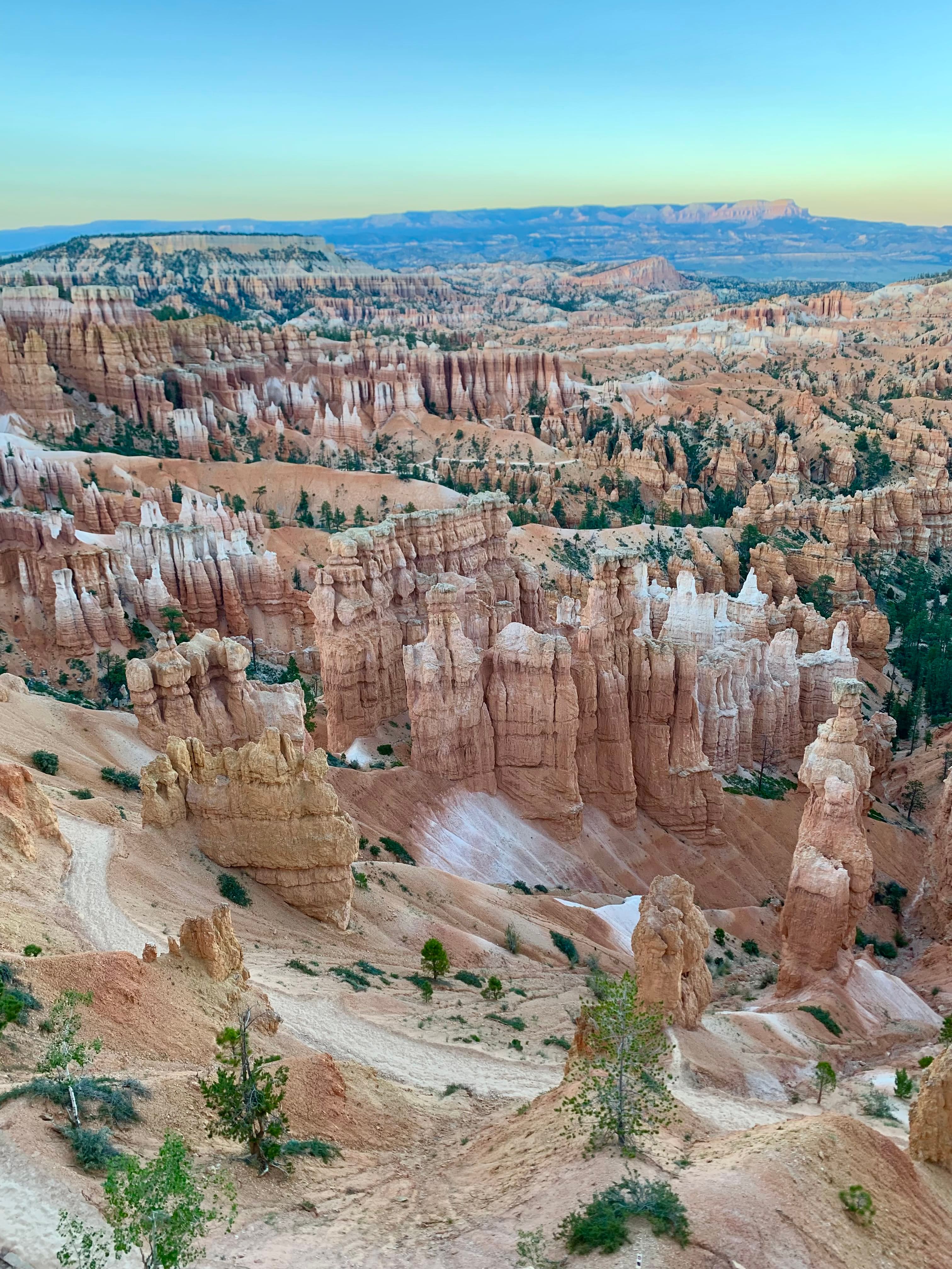 View of dried our region
