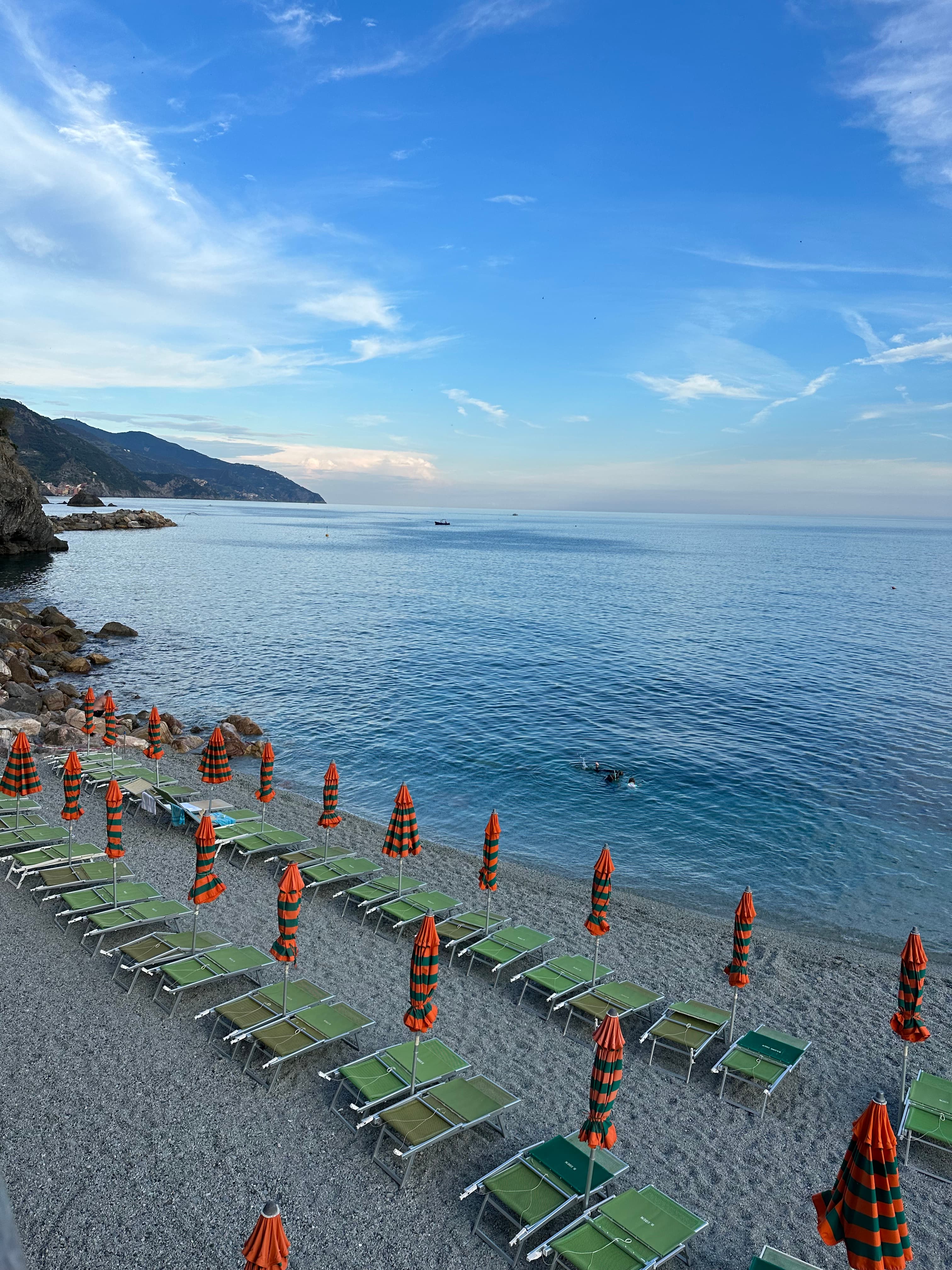 View of sea and seaside