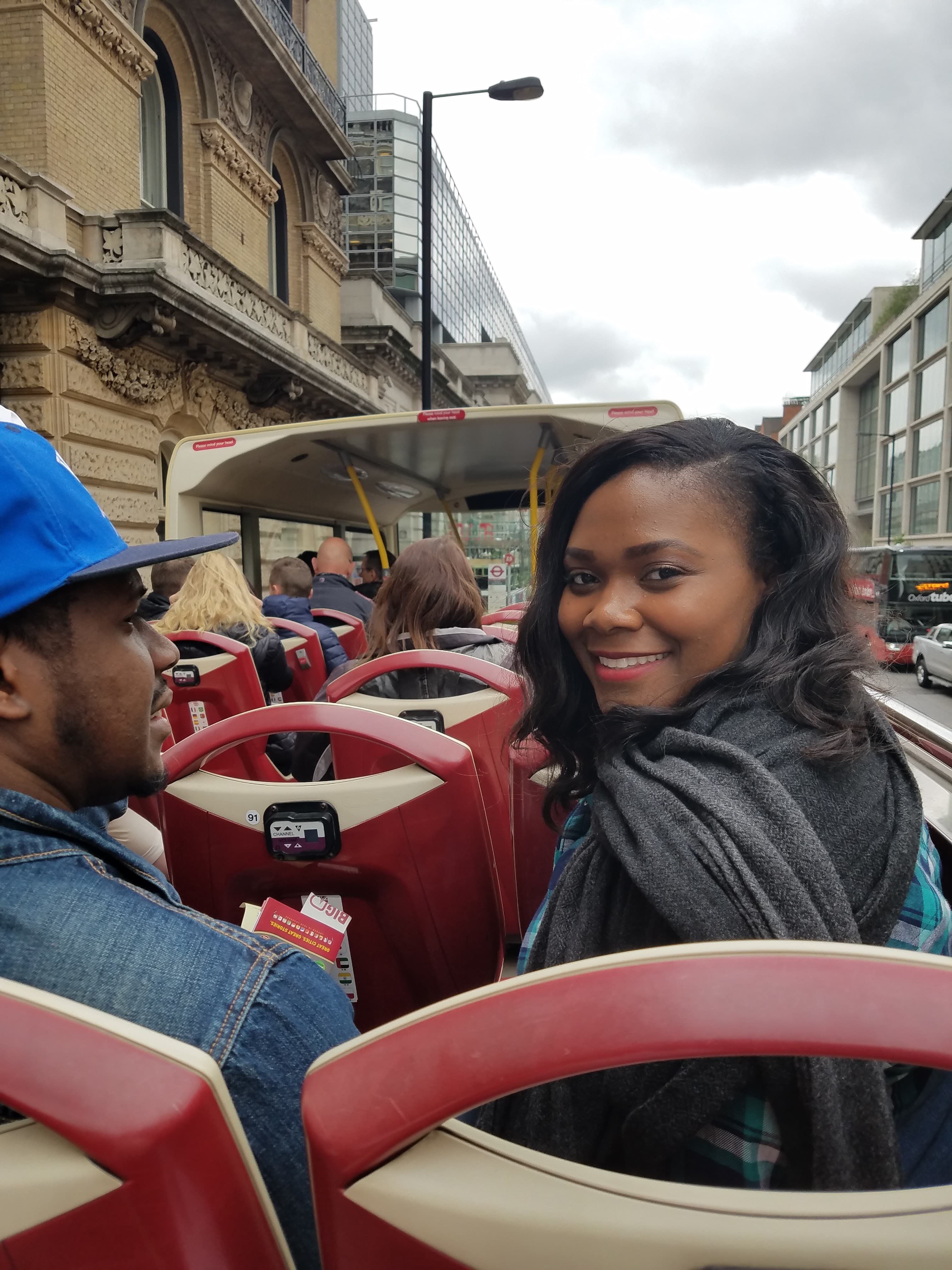 Taking a sightseeing tour around the city