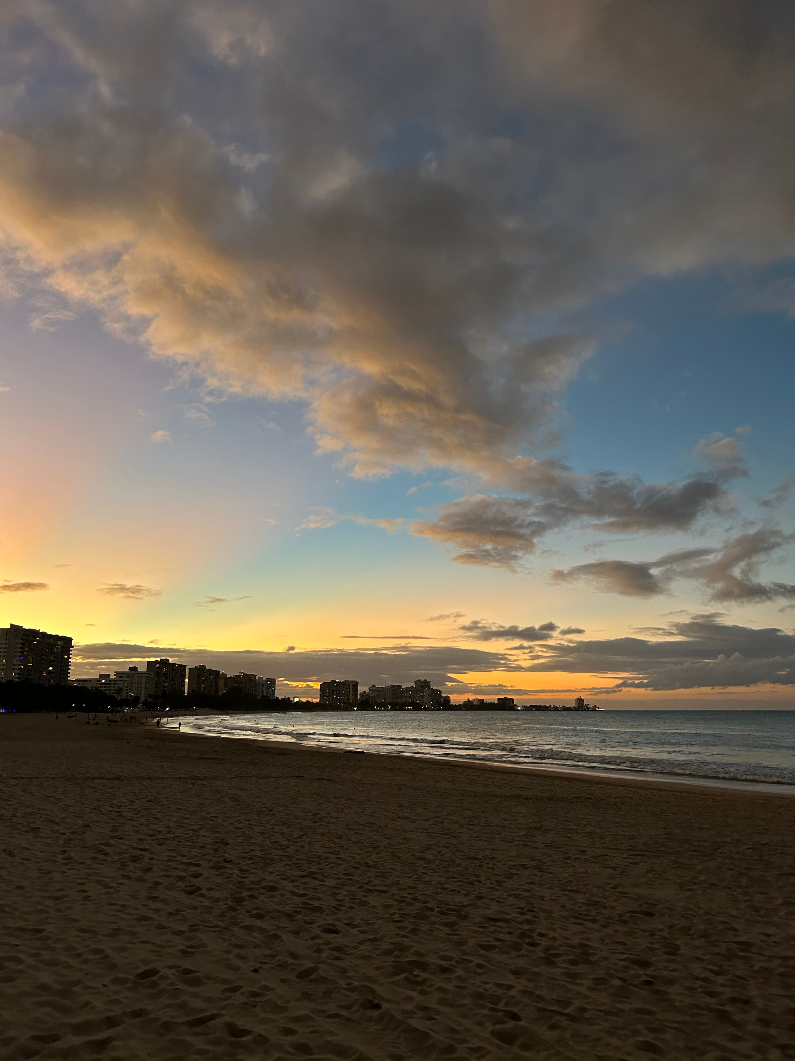 Beautiful view of sunset