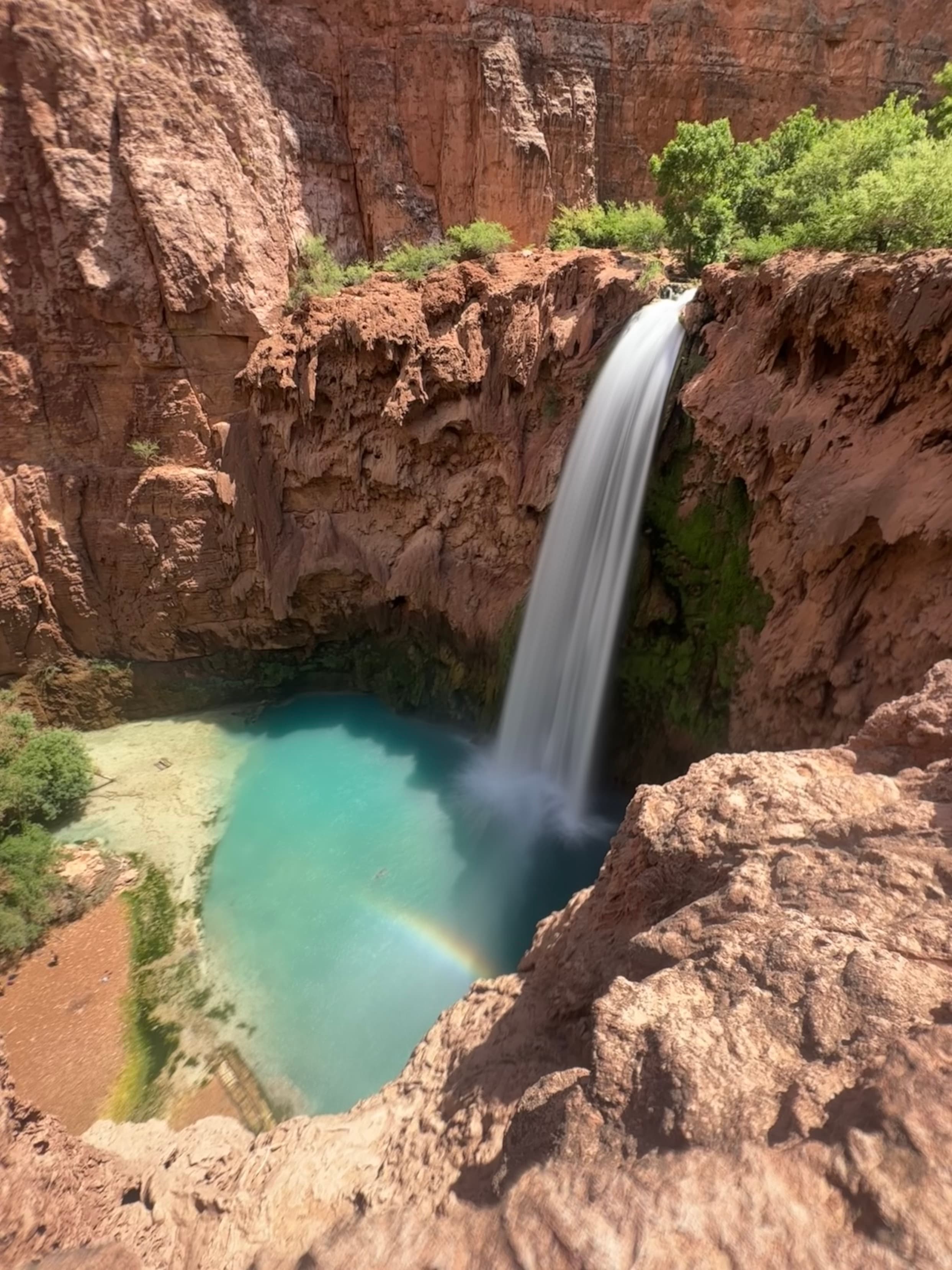BEautiful view of Havasu waterfall