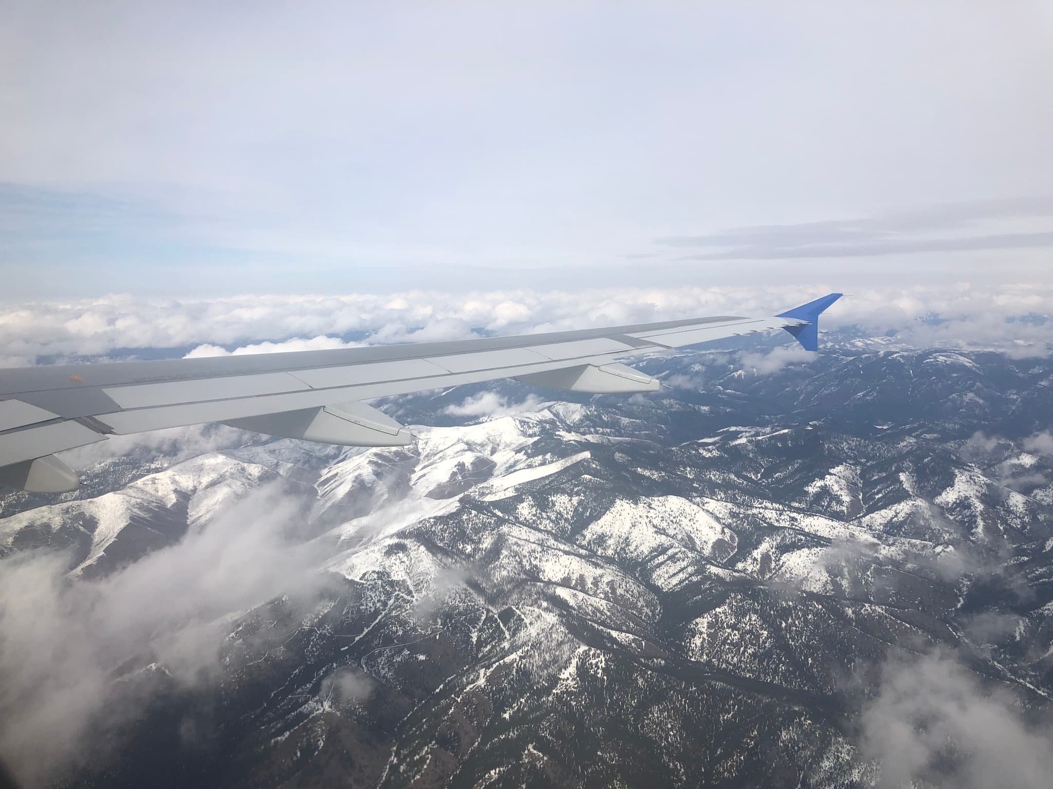 view from plane