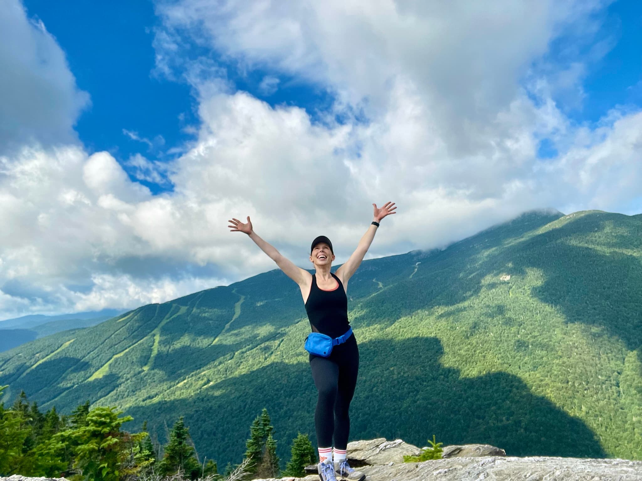 Callie posing inmountains