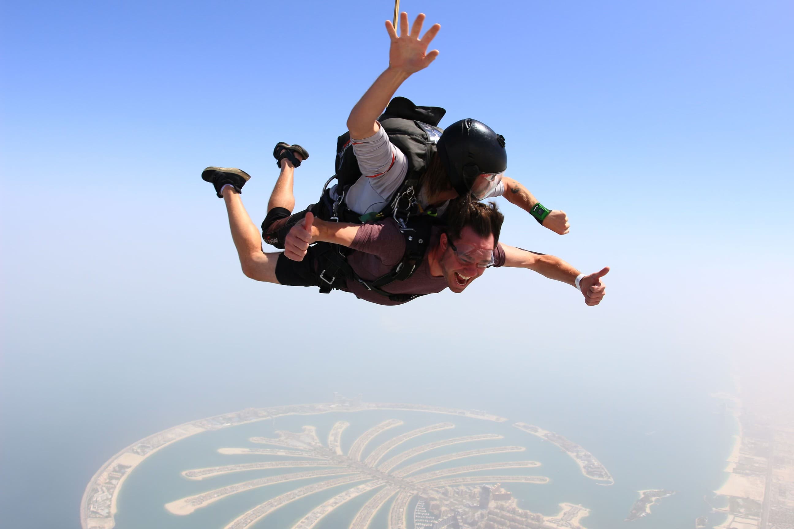 Travel advisor sky diving