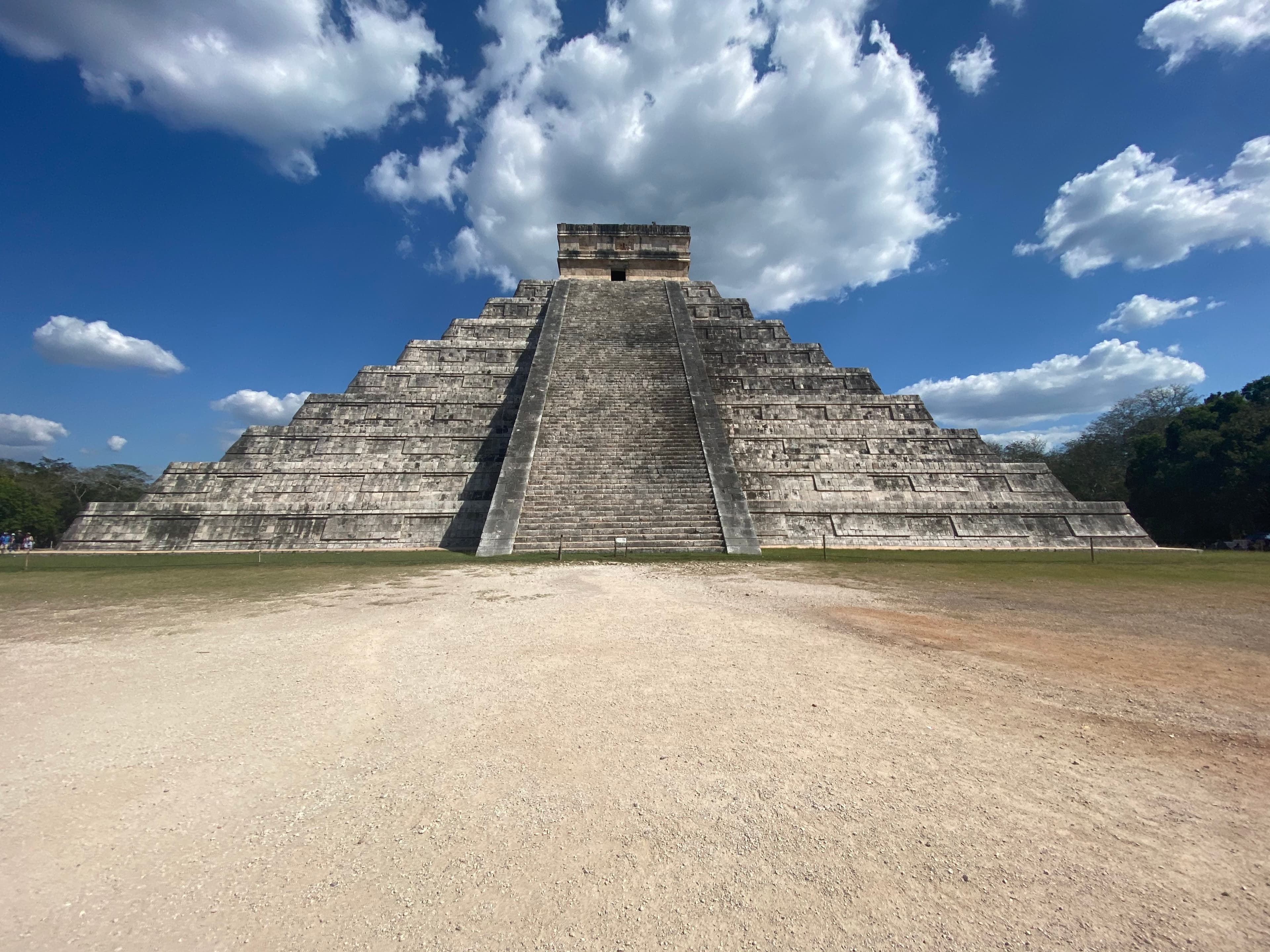 Historic site of Chichen Itza in Mexico