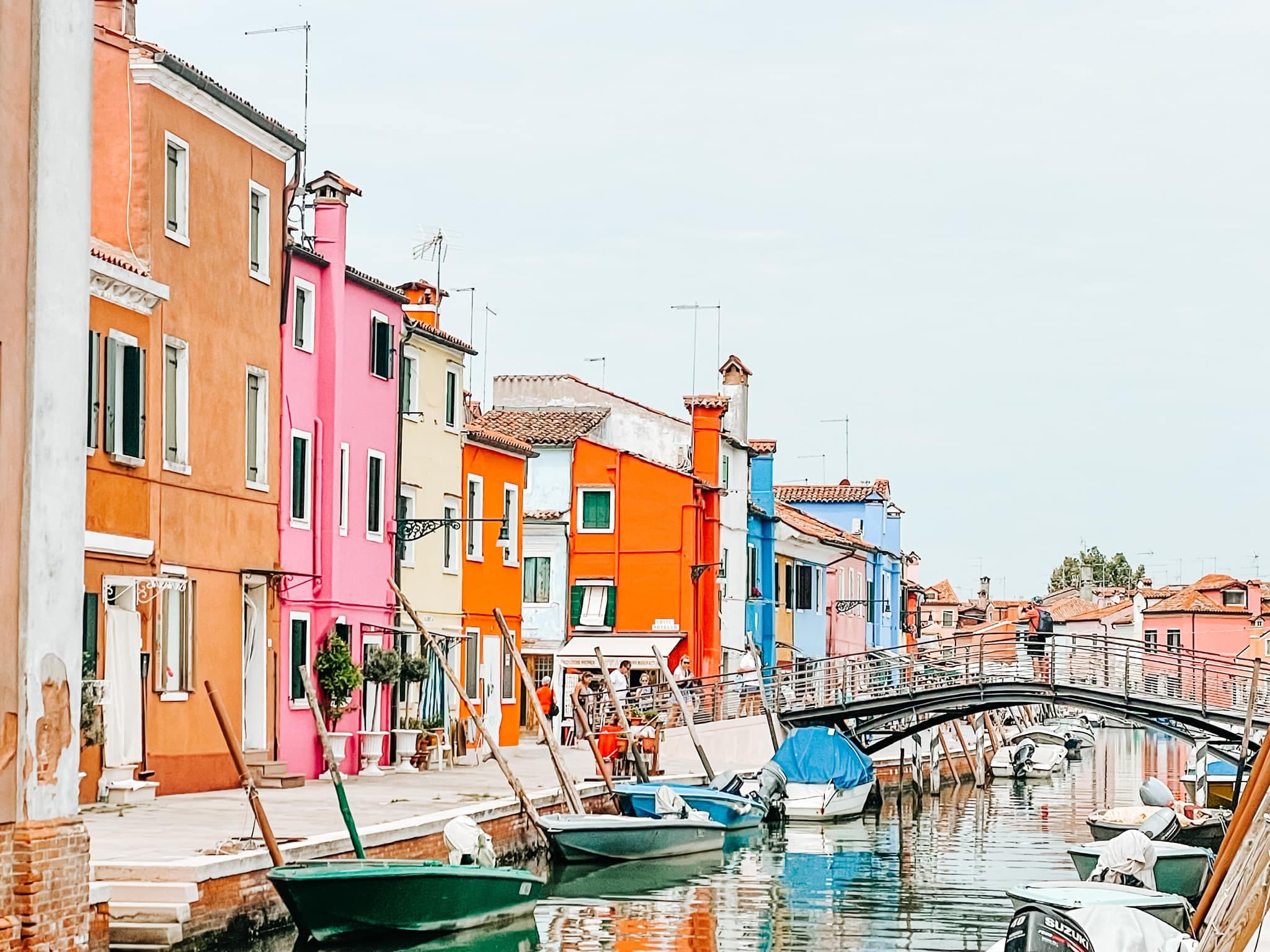 View of the canal and houses