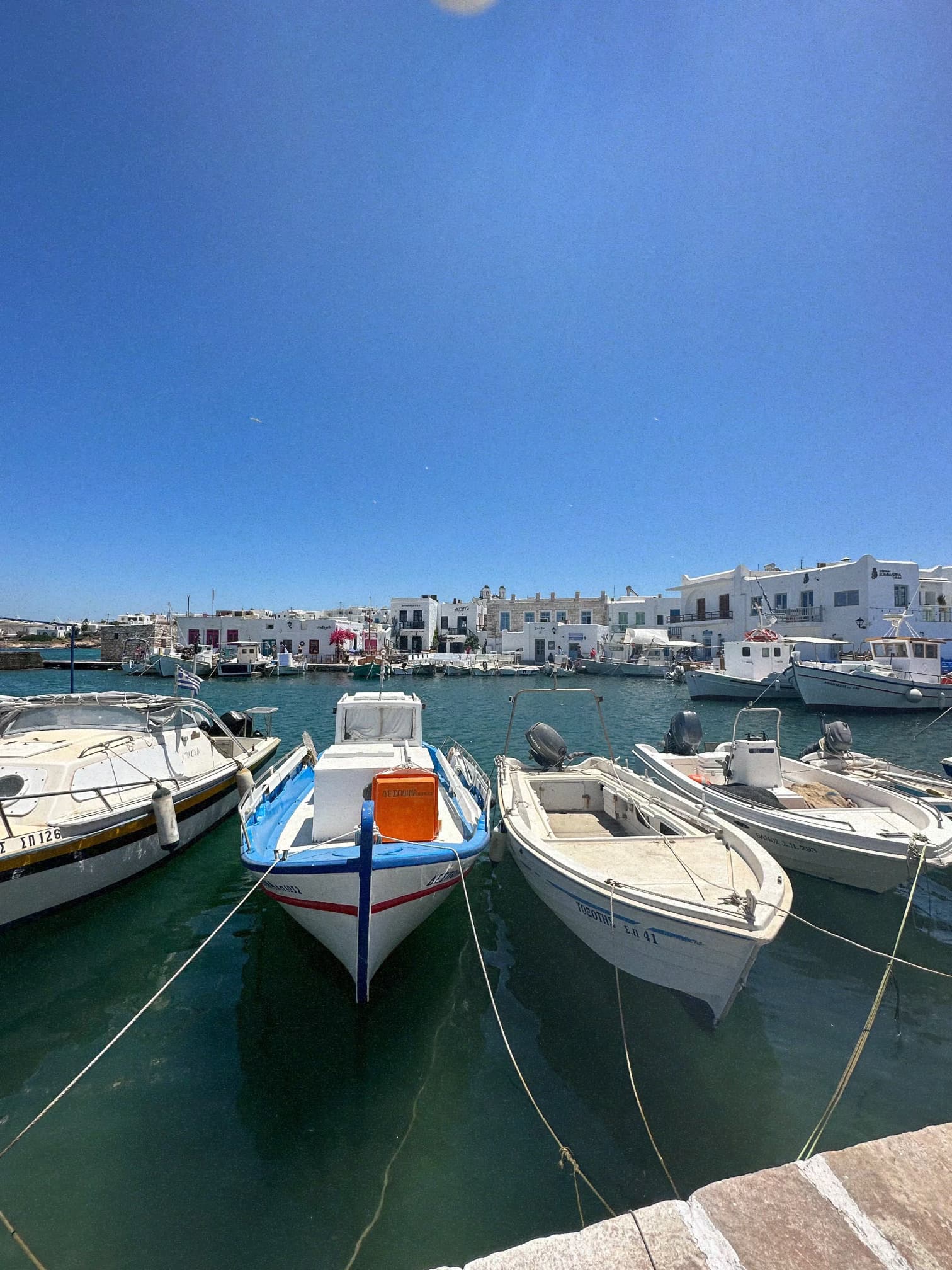 Picture of boats in water