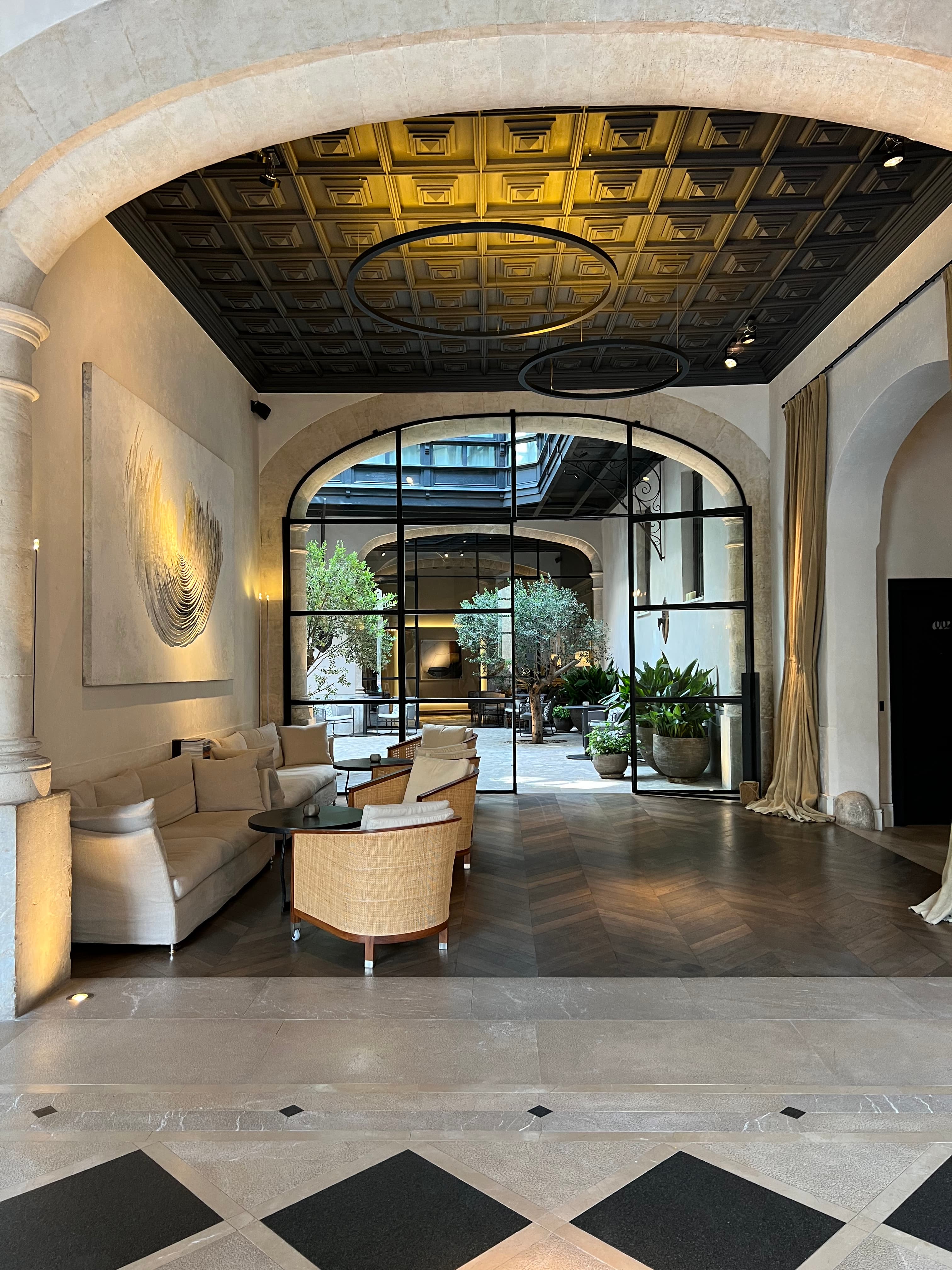 Beautiful view of Sant Francesc Hotel Singular