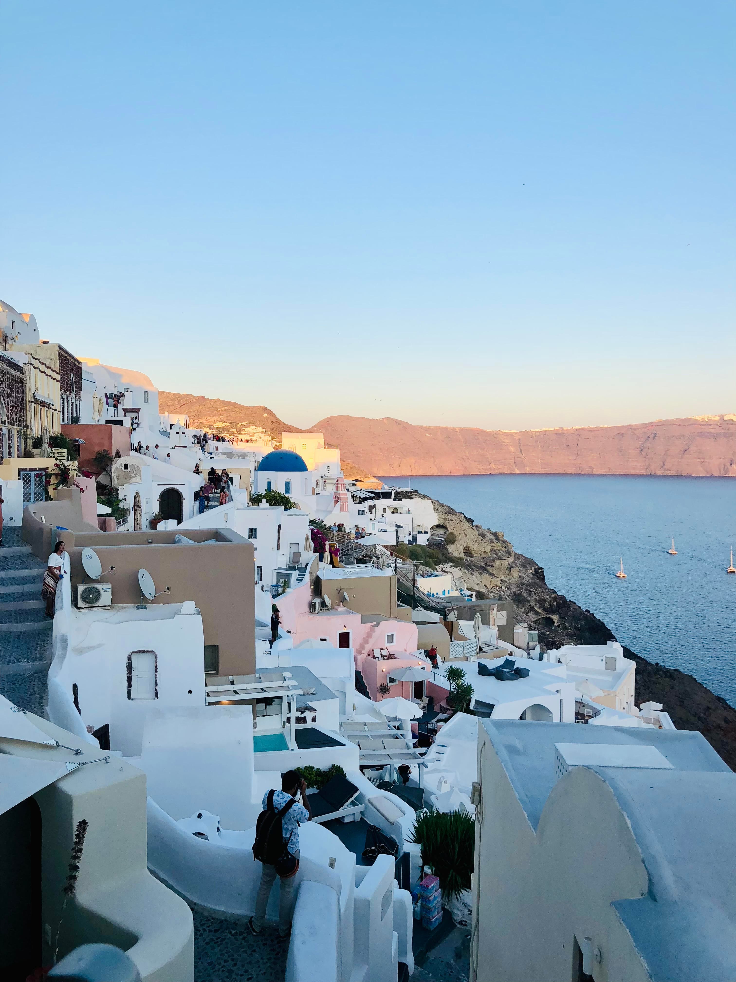 Sea and seaside view