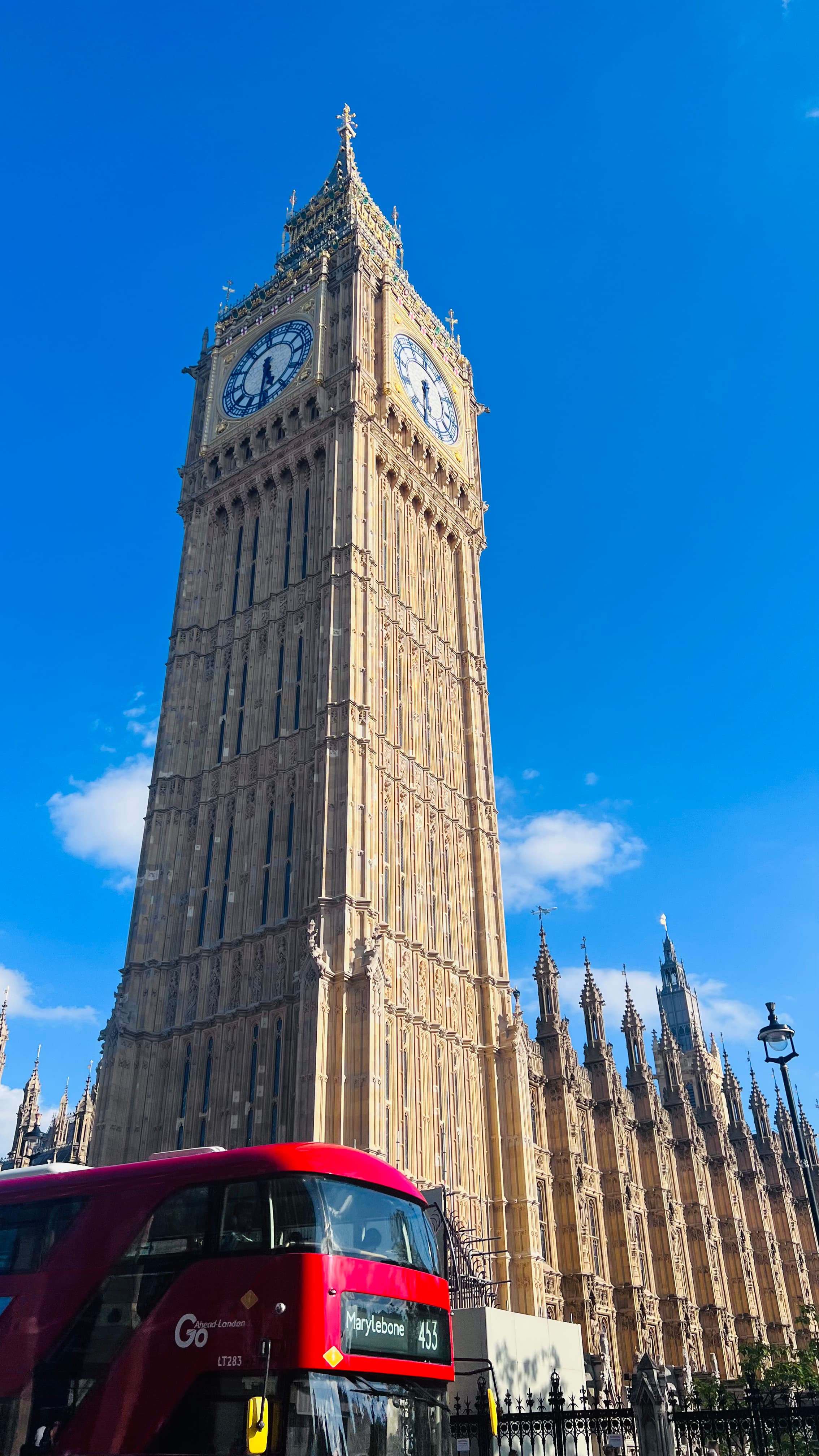 View of a clock tower