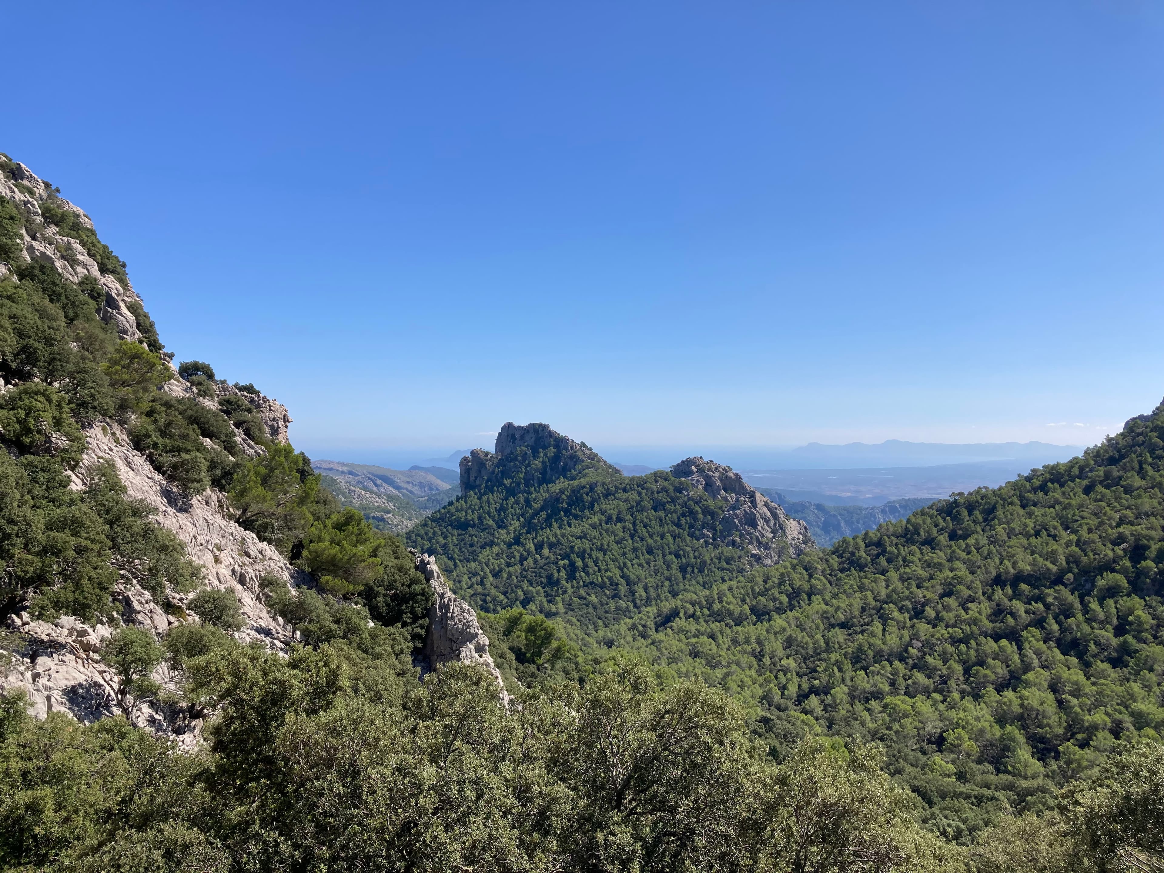 A beautiful view of mountains