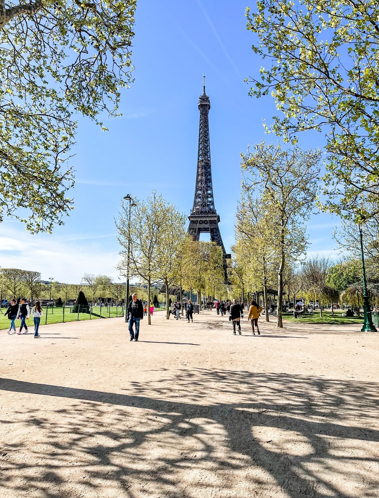 Visiting the Eiffel Tower