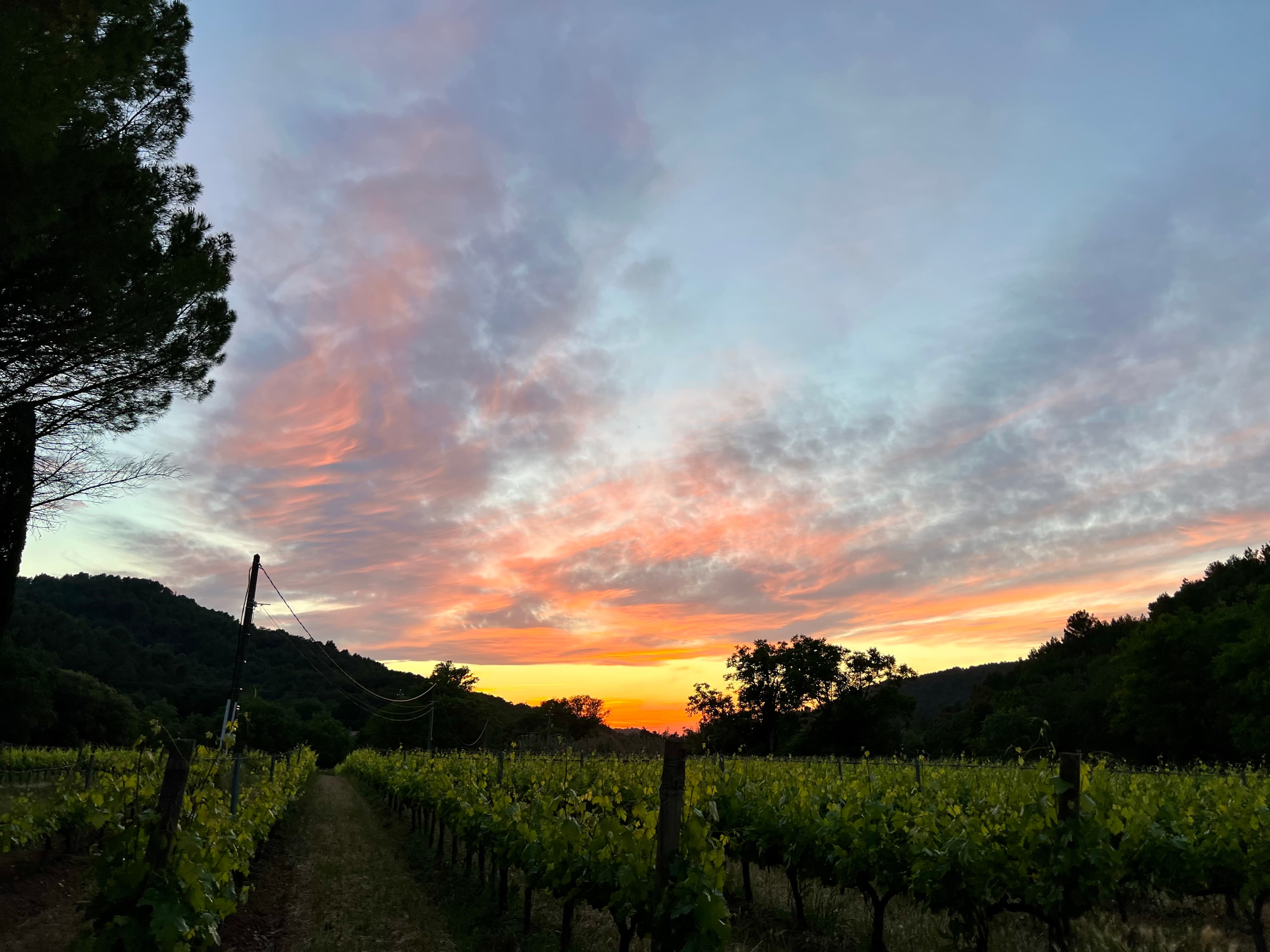 A beautiful view of sky at sunset