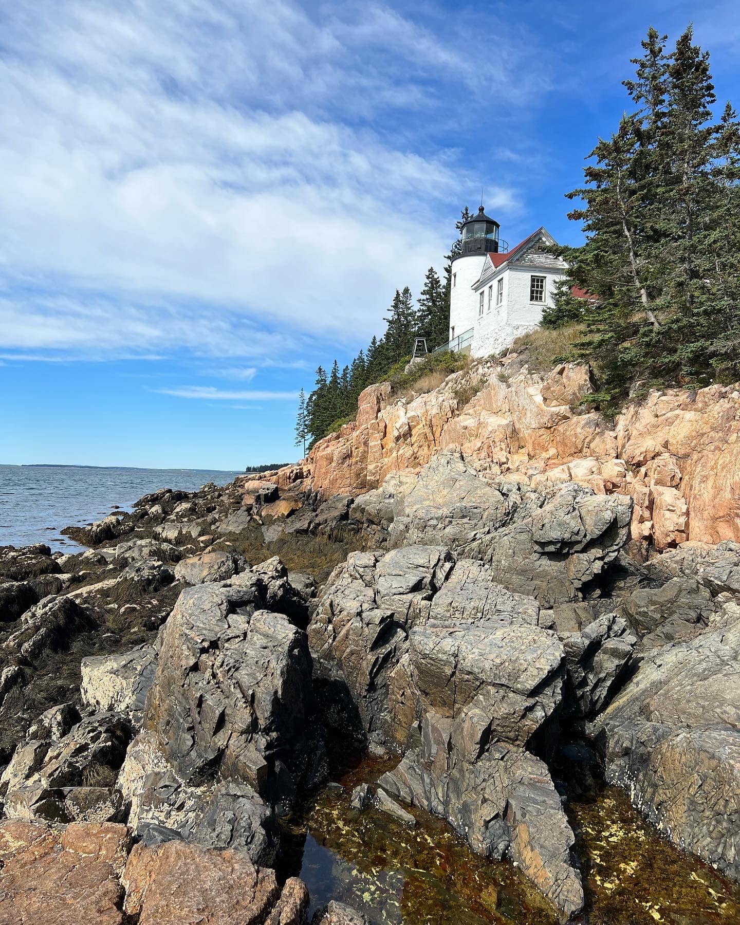 Sea and seaside view