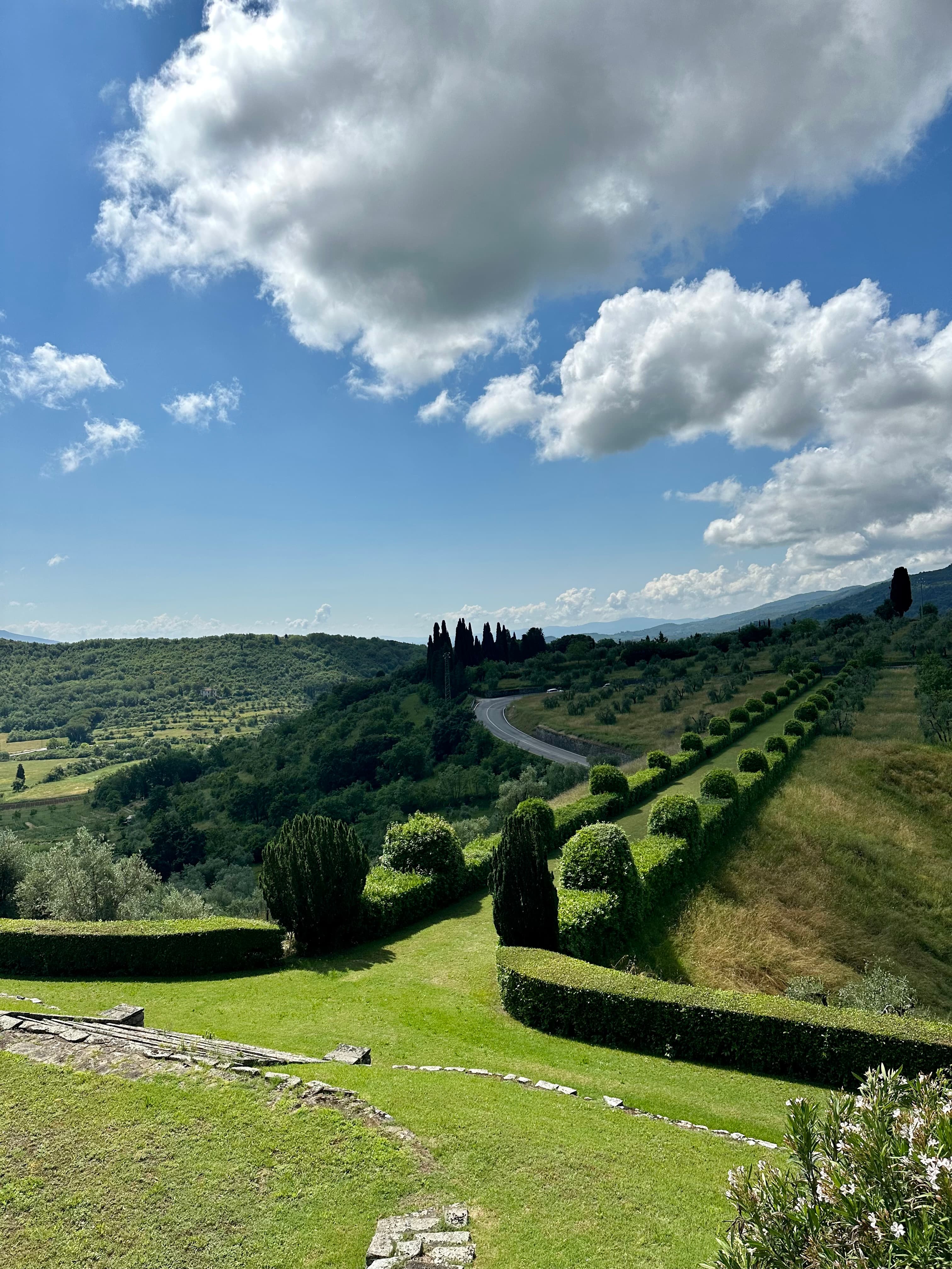 View of a valley