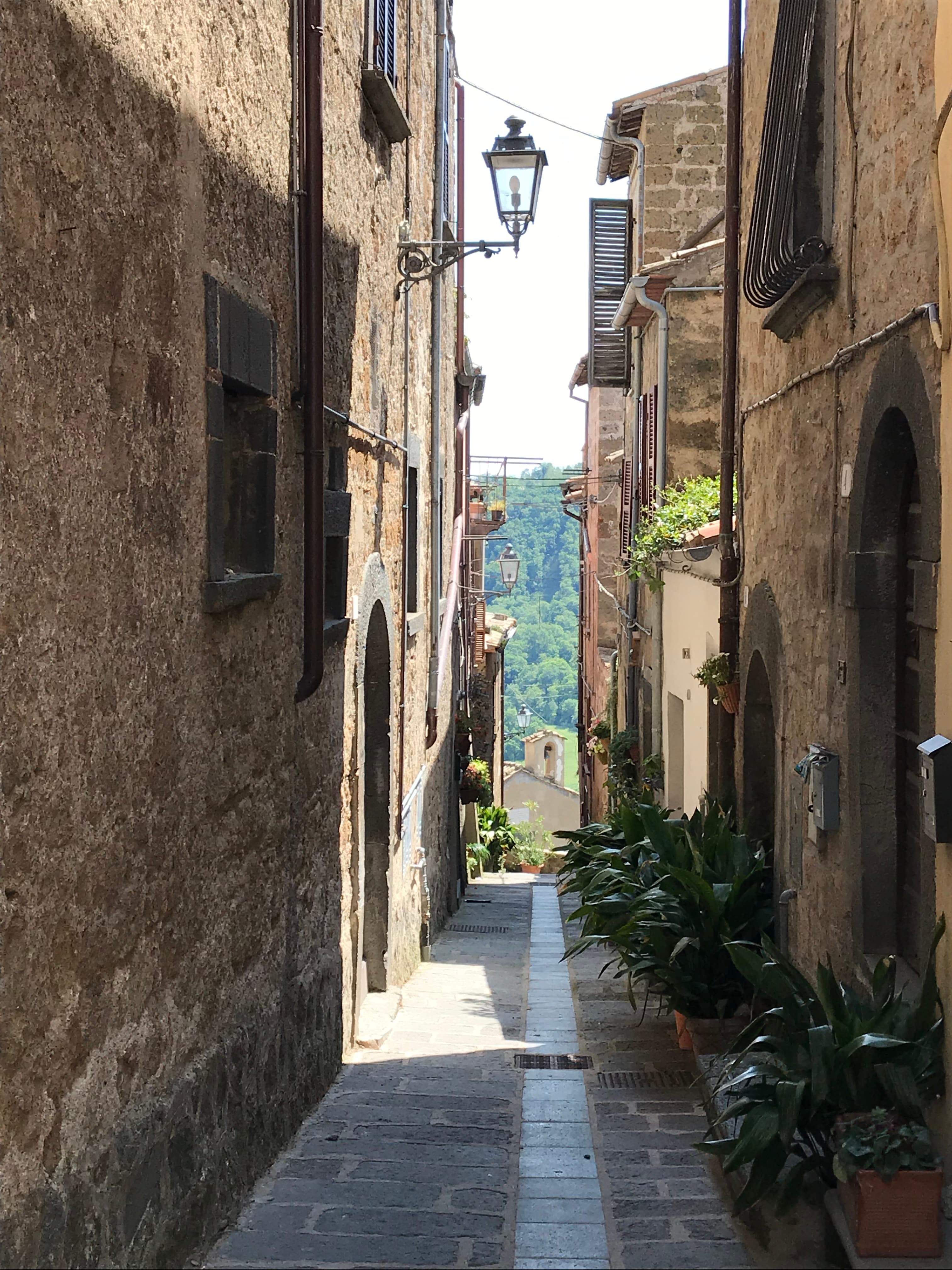 A beautiful view of street