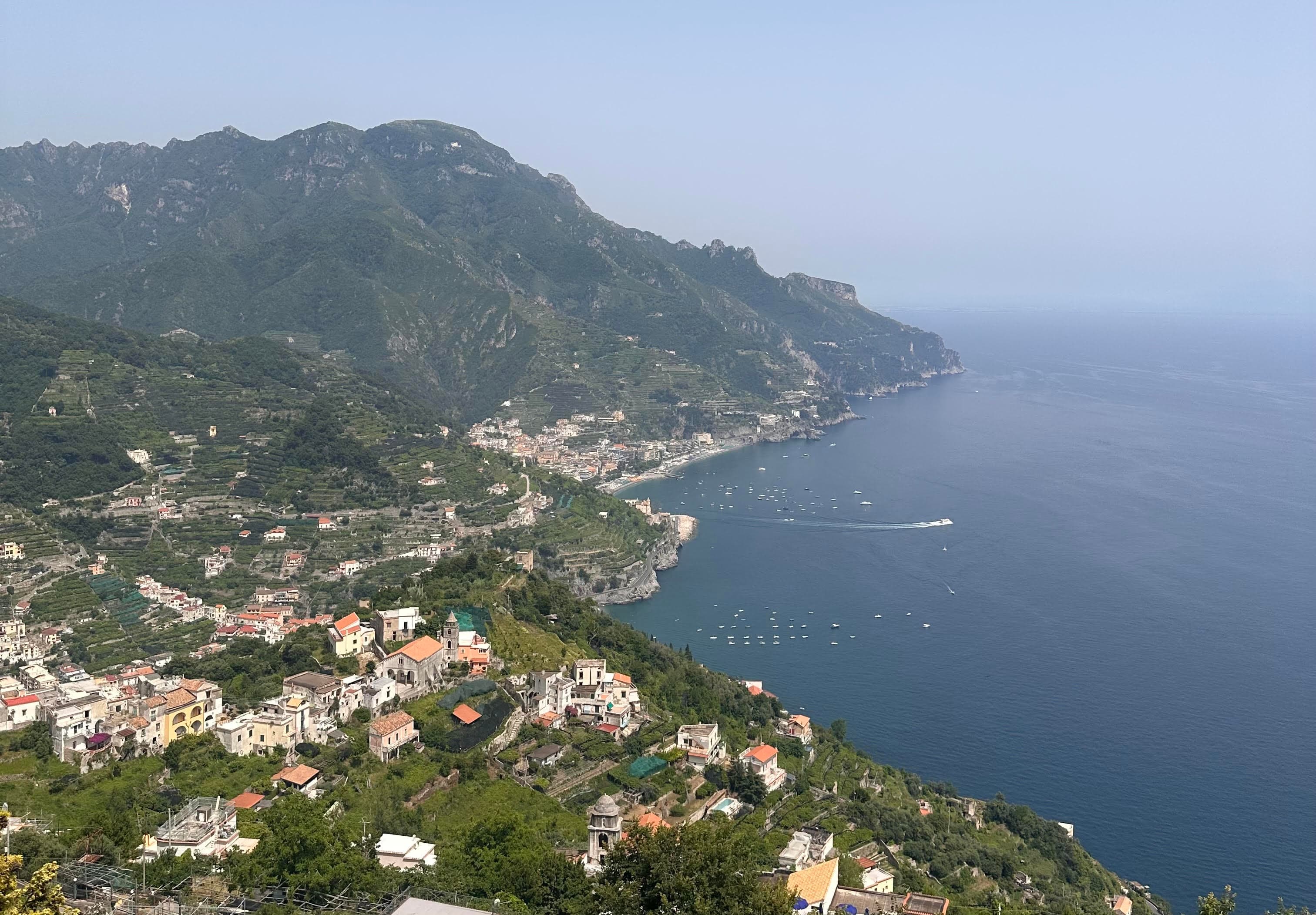 Mountains across the sea