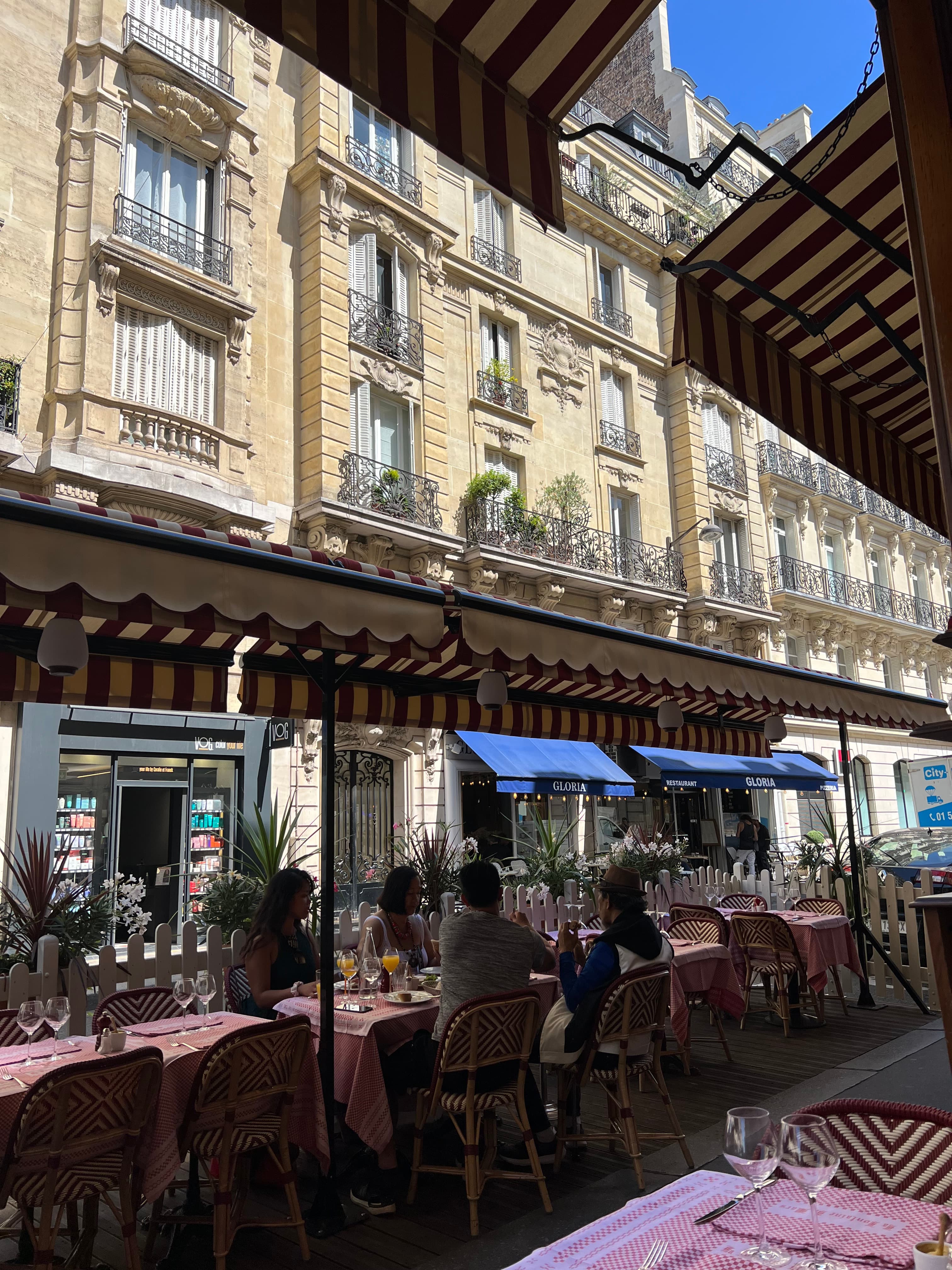 View of a hotel building