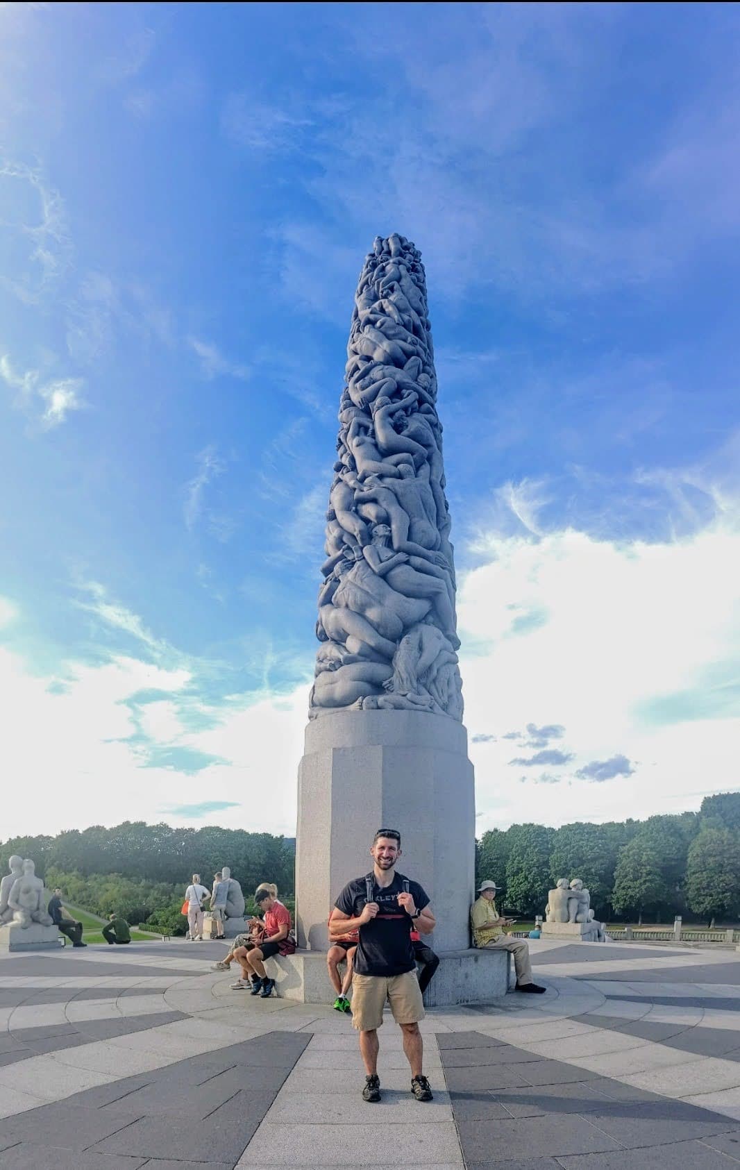 The Monolith, Gustav Vigeland Sculptures, Frogner Park, Oslo, Norway