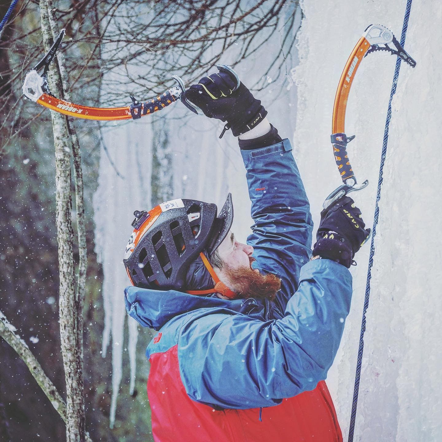 Ice climbing adventure
