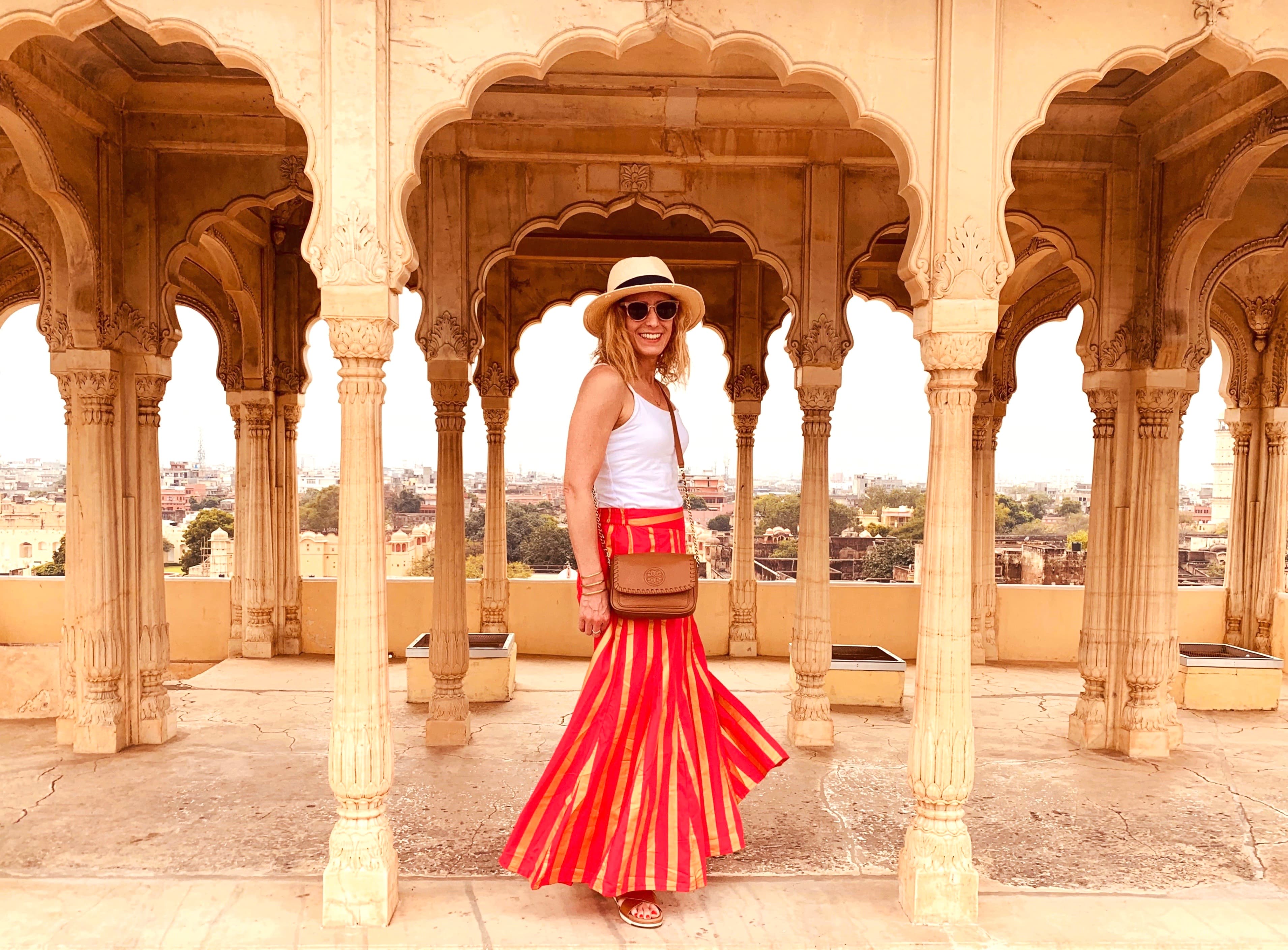 Travel advisor posing