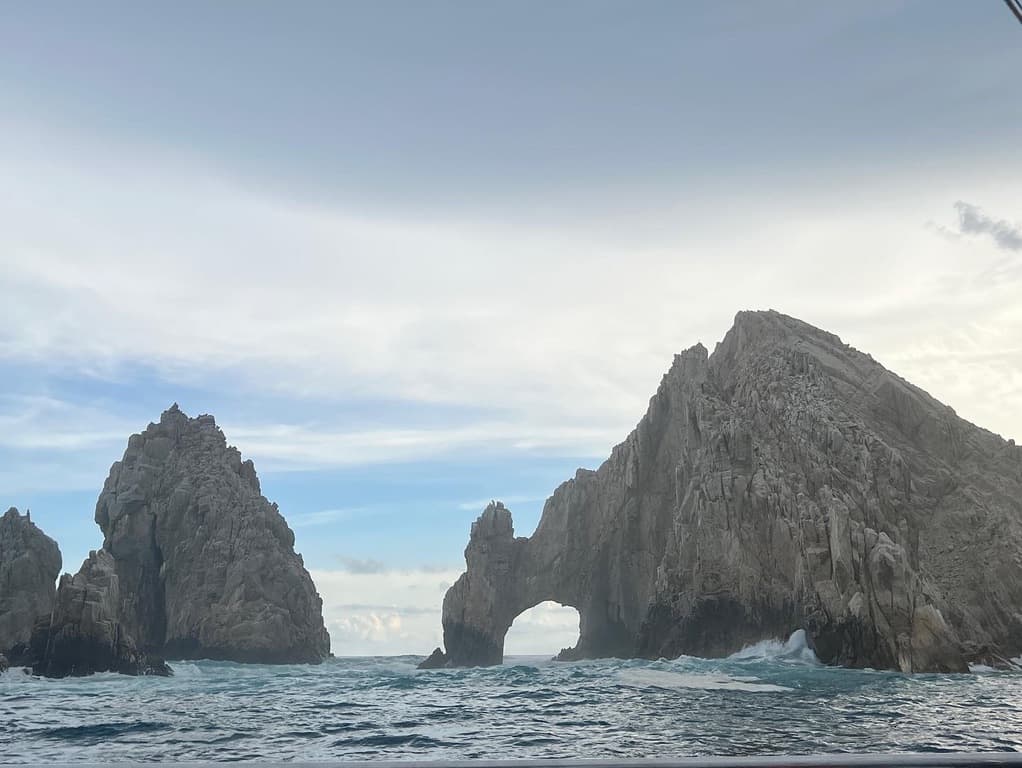 Sea and sea stacks view