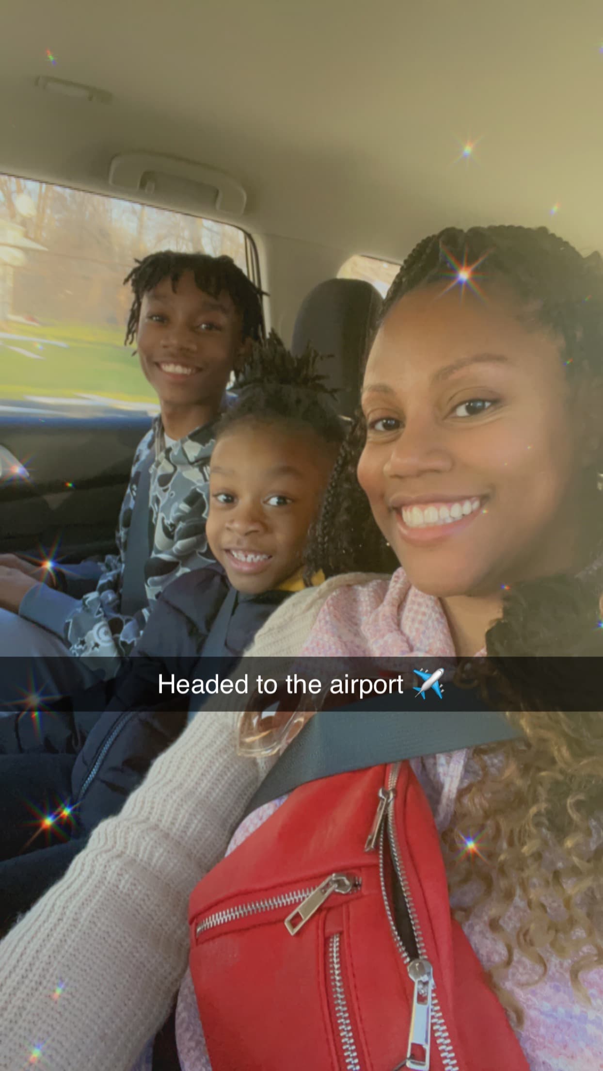 Travel advisor with family