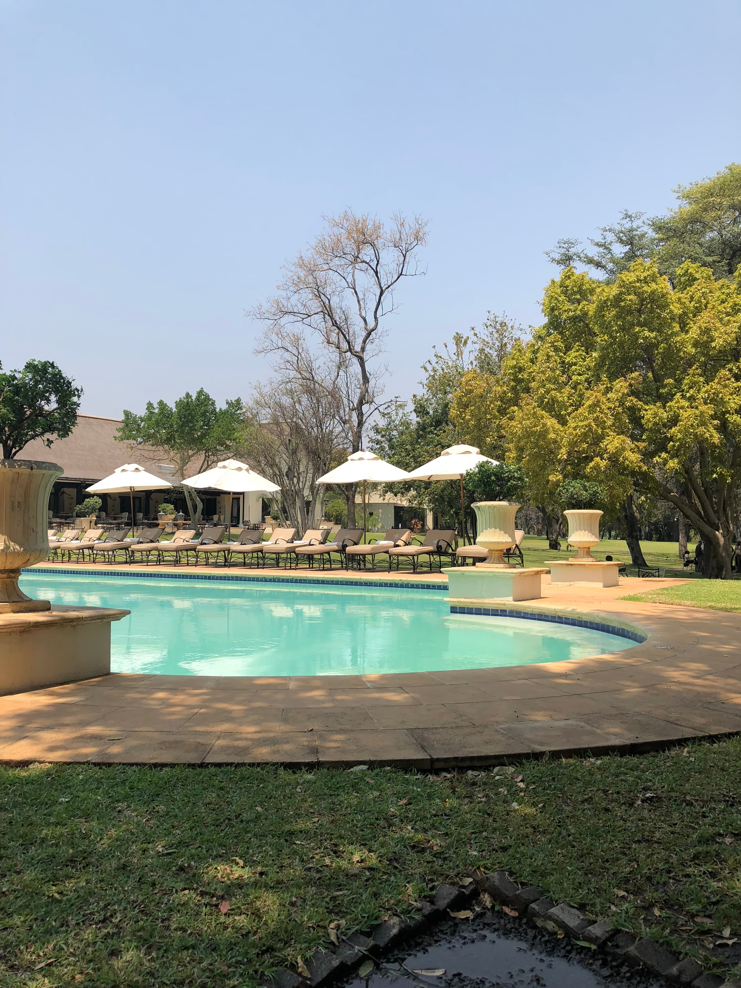 View of a pool