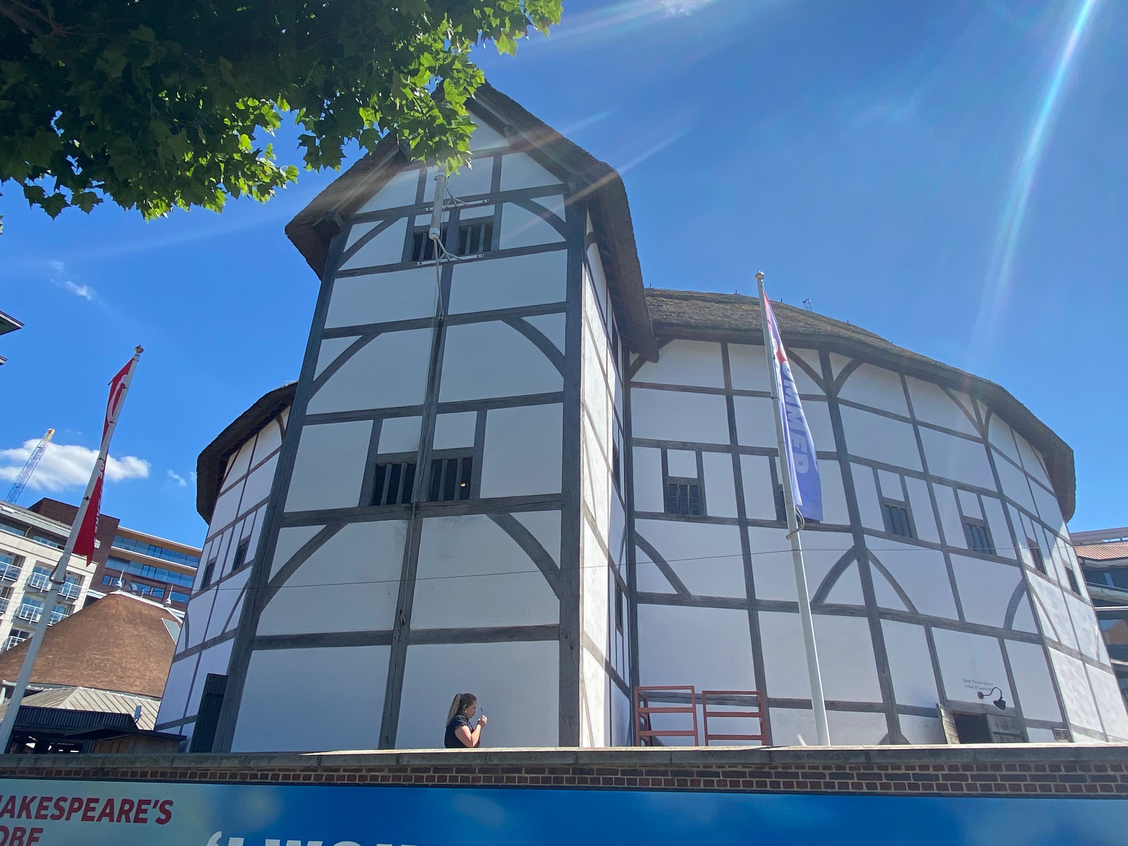 View of a white building