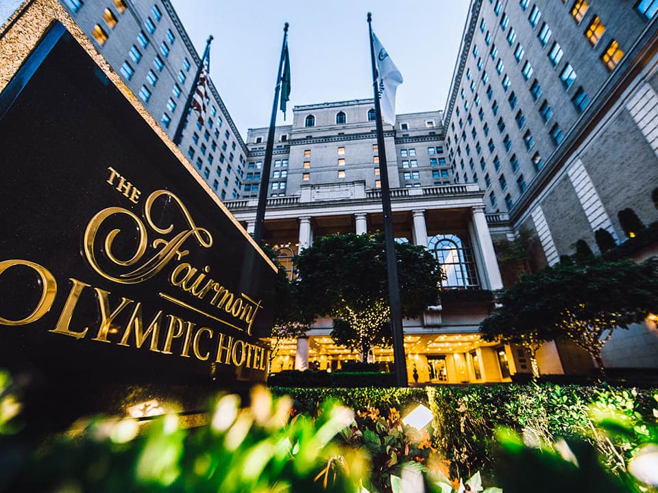 Fairmont Olympic Hotel, Seattle curated by Emily Martin