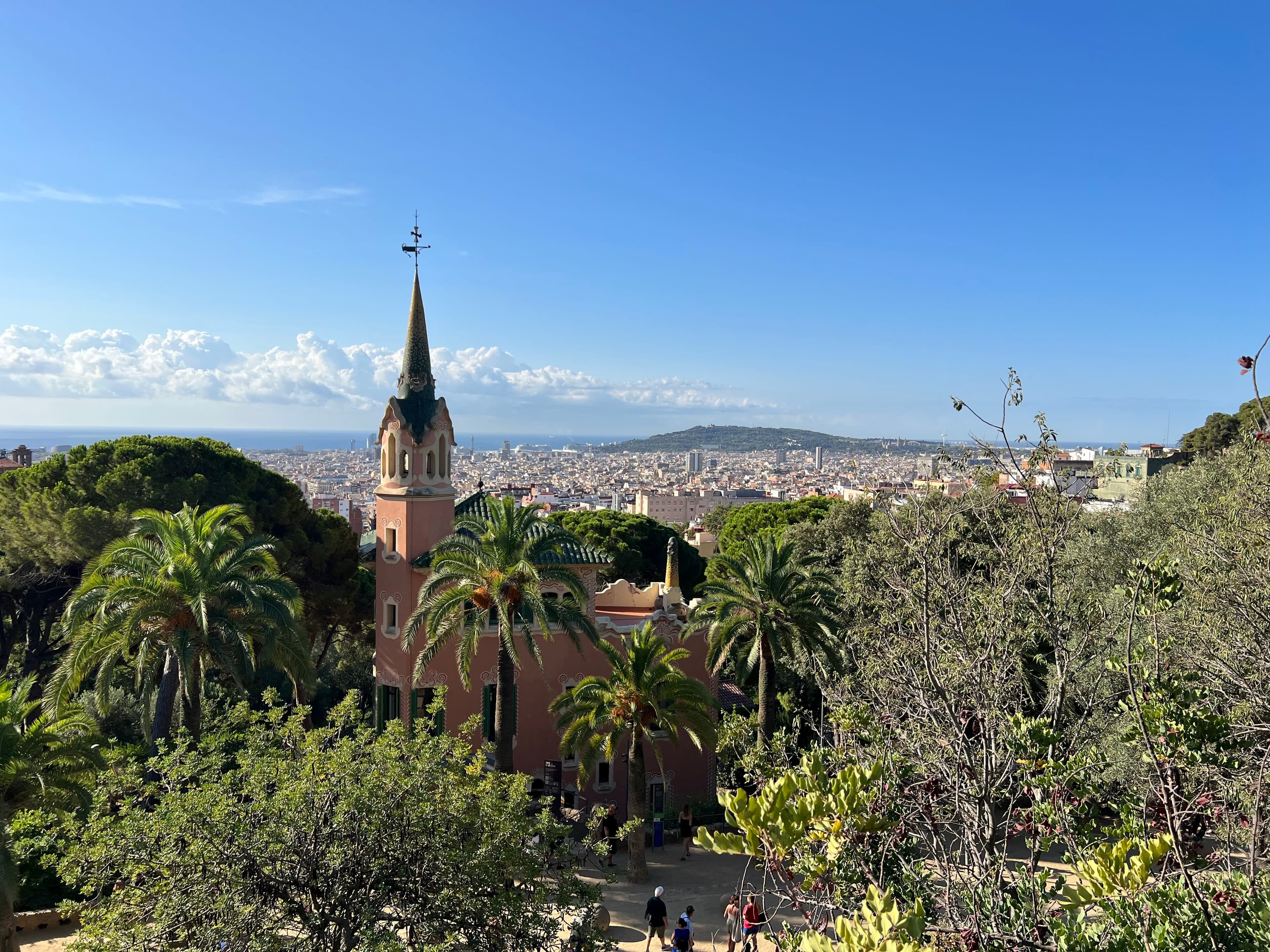 View of Parc Guell