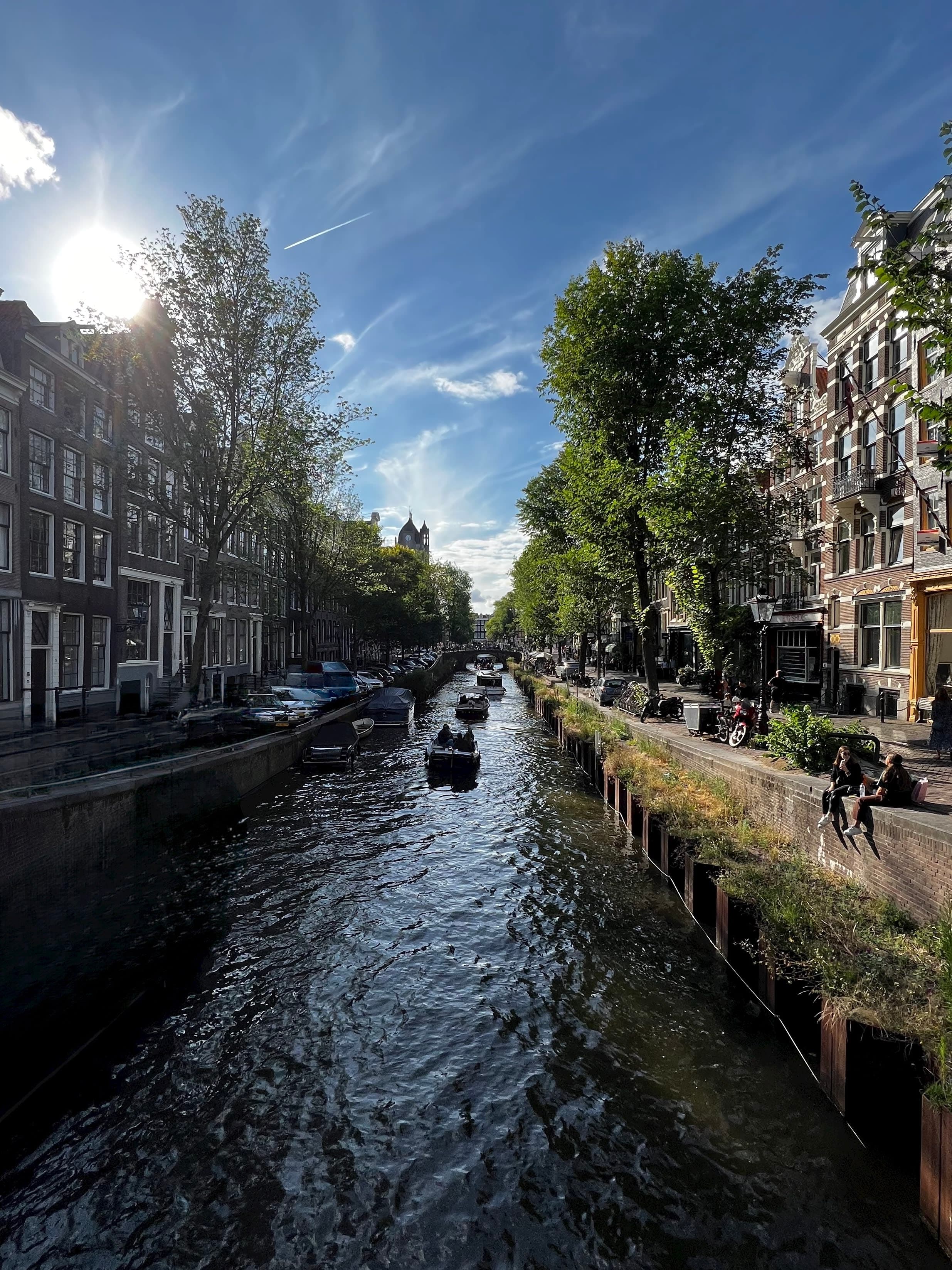 View of Amsterdam canal