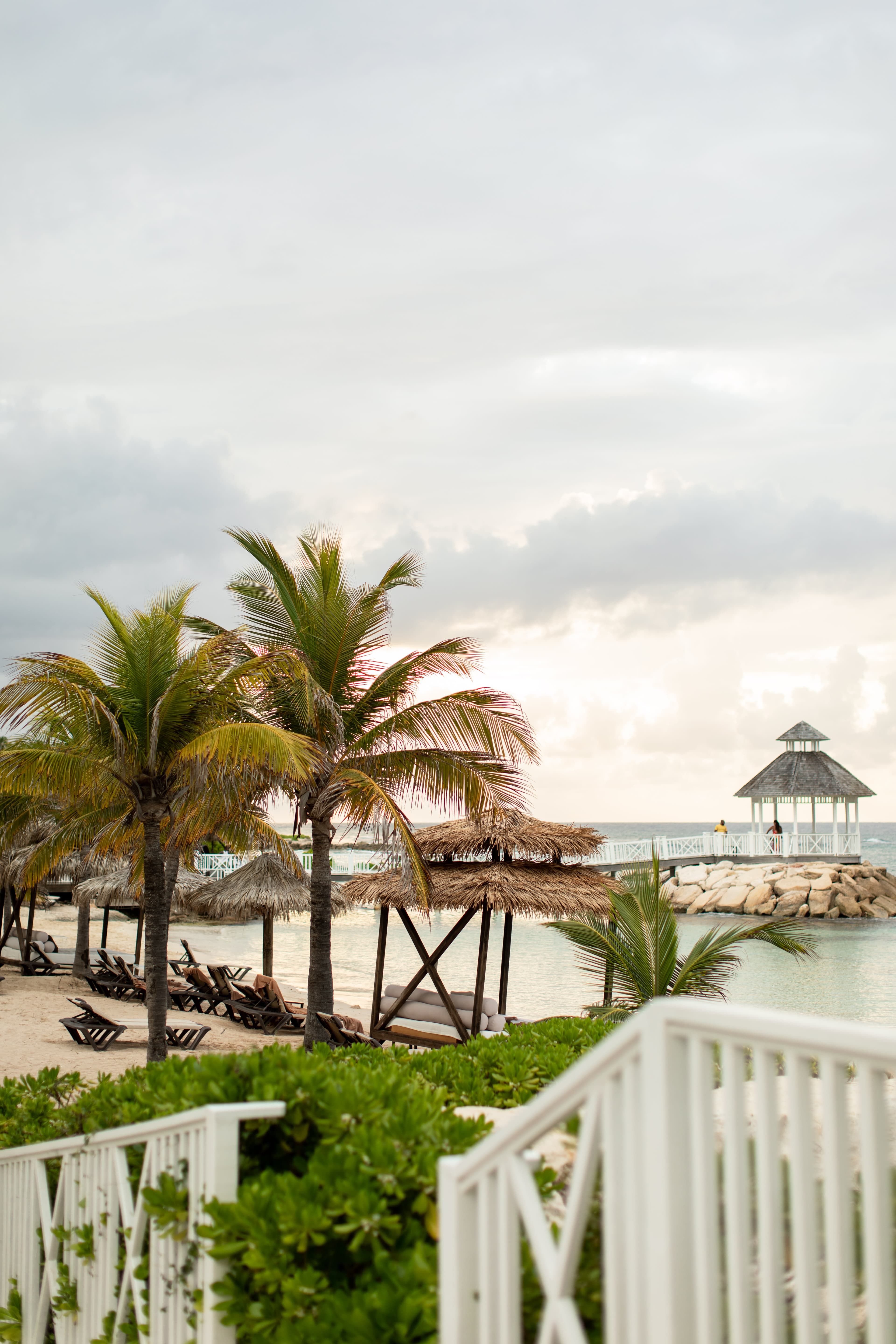 View of the beach from Hyatt Ziva