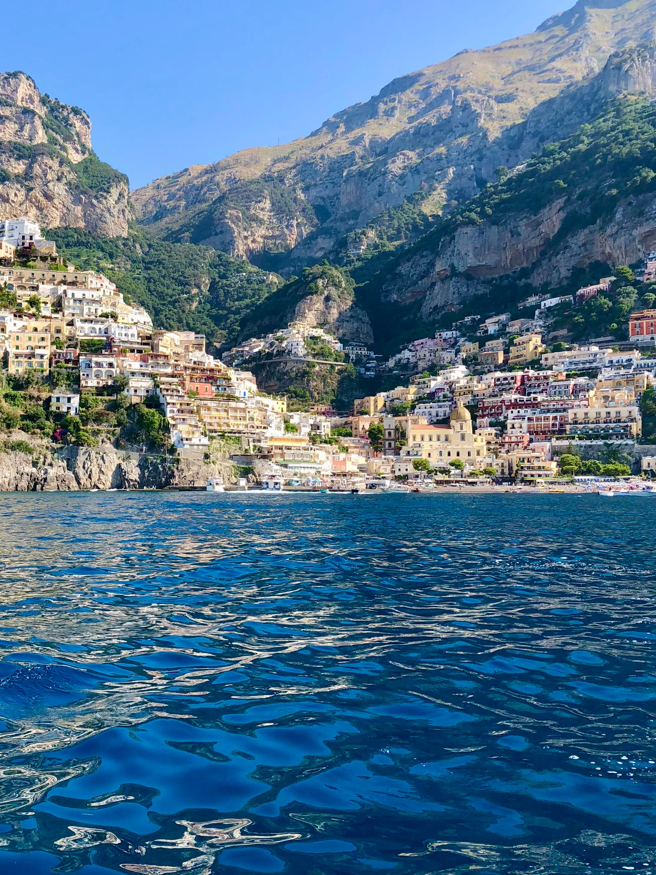 Beautiful view of Positano