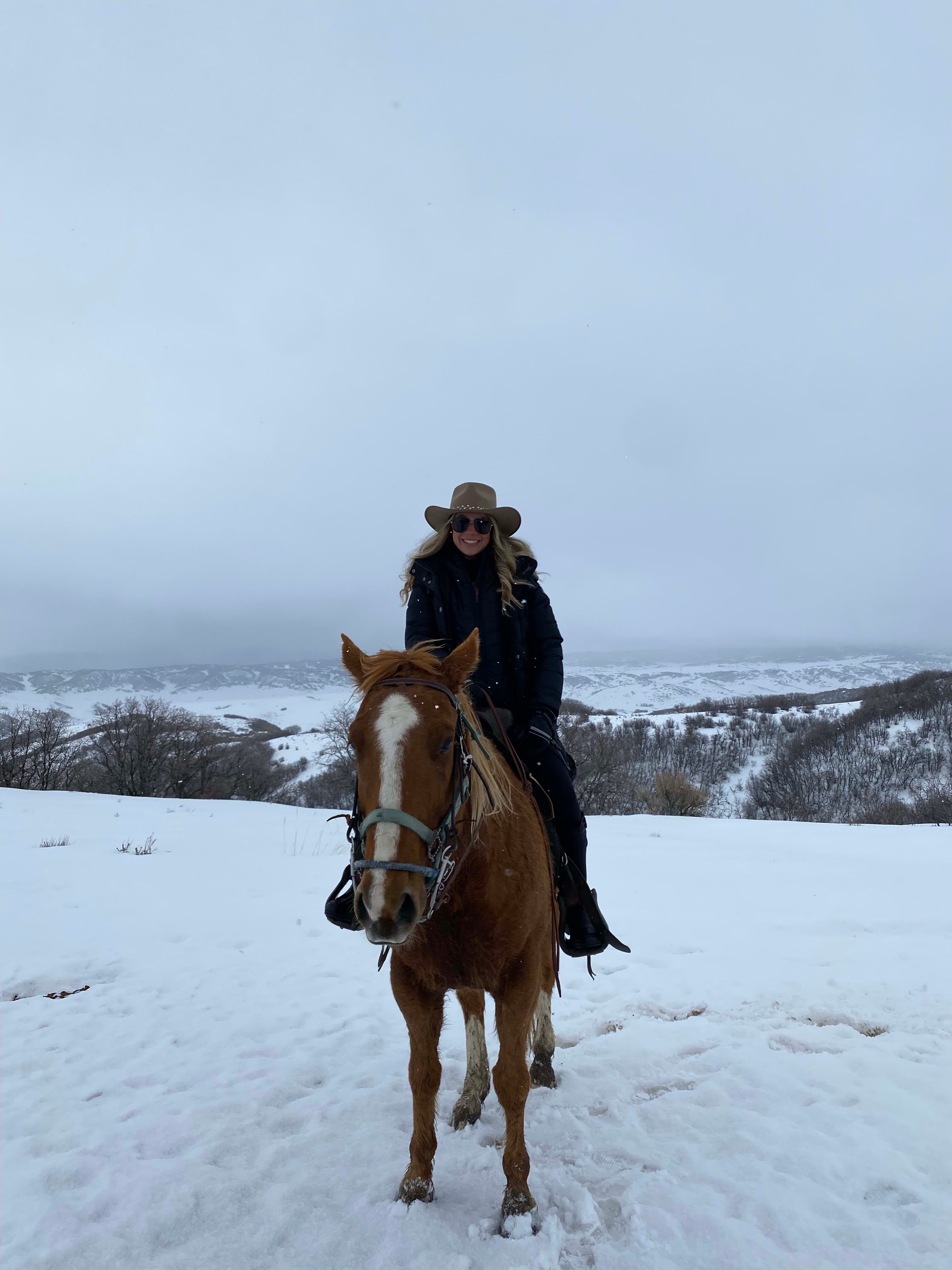 Going for a horseback ride