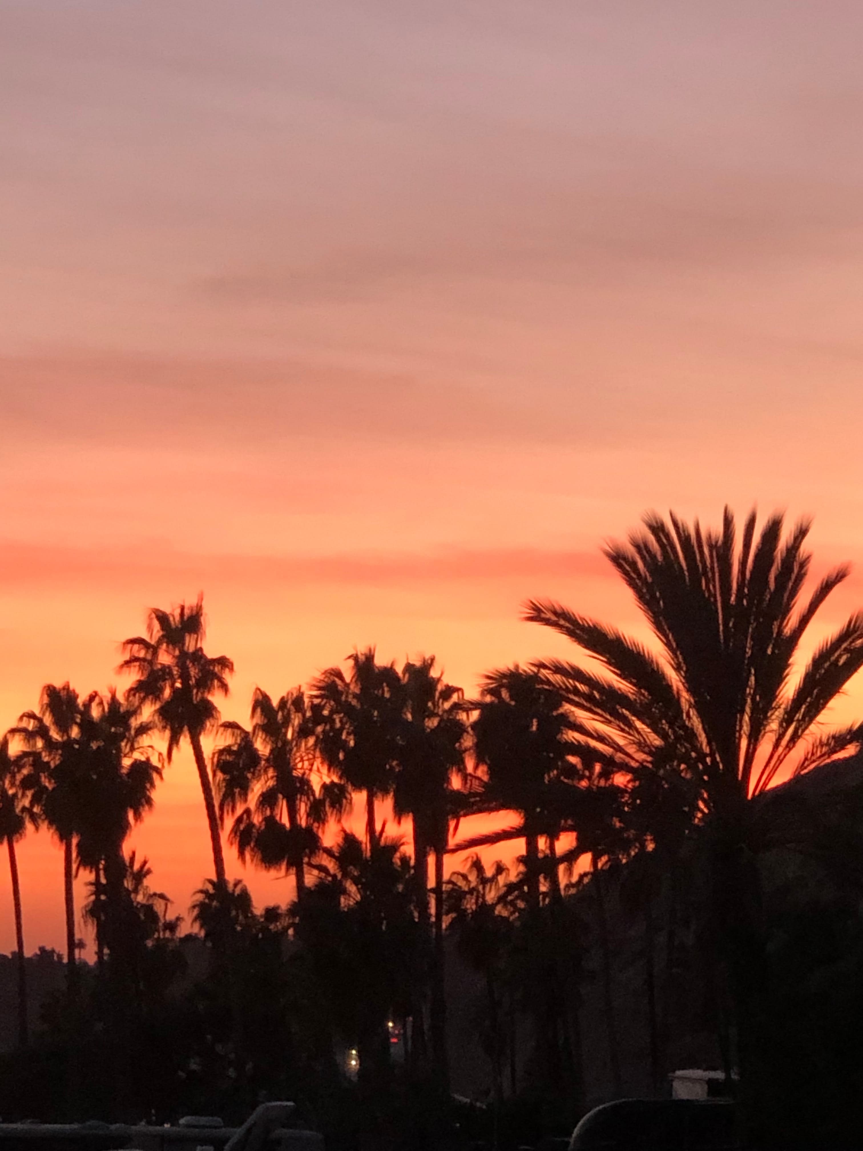 Beautiful view of sky at sunset