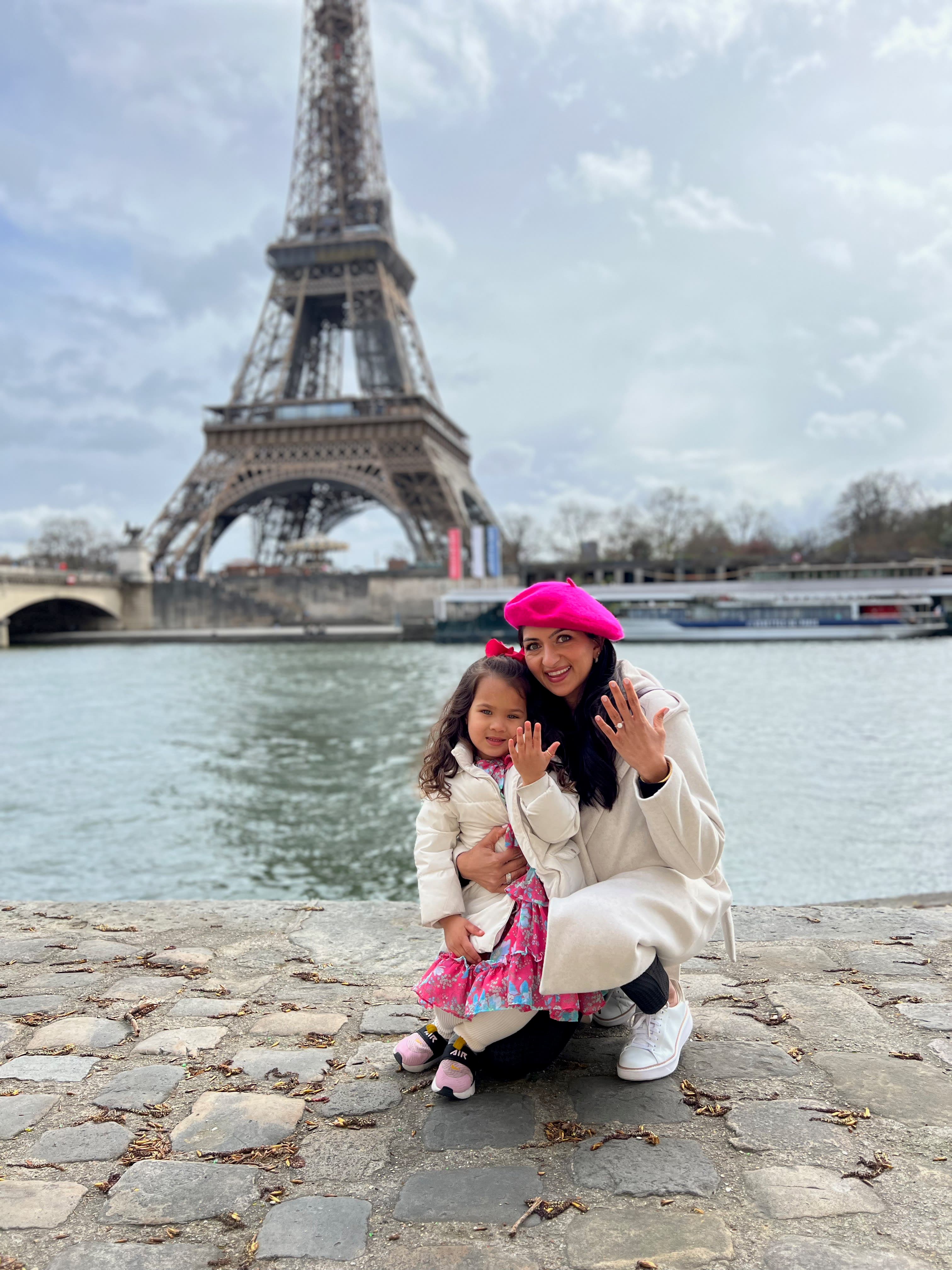 Beautiful view of Eiffle tower